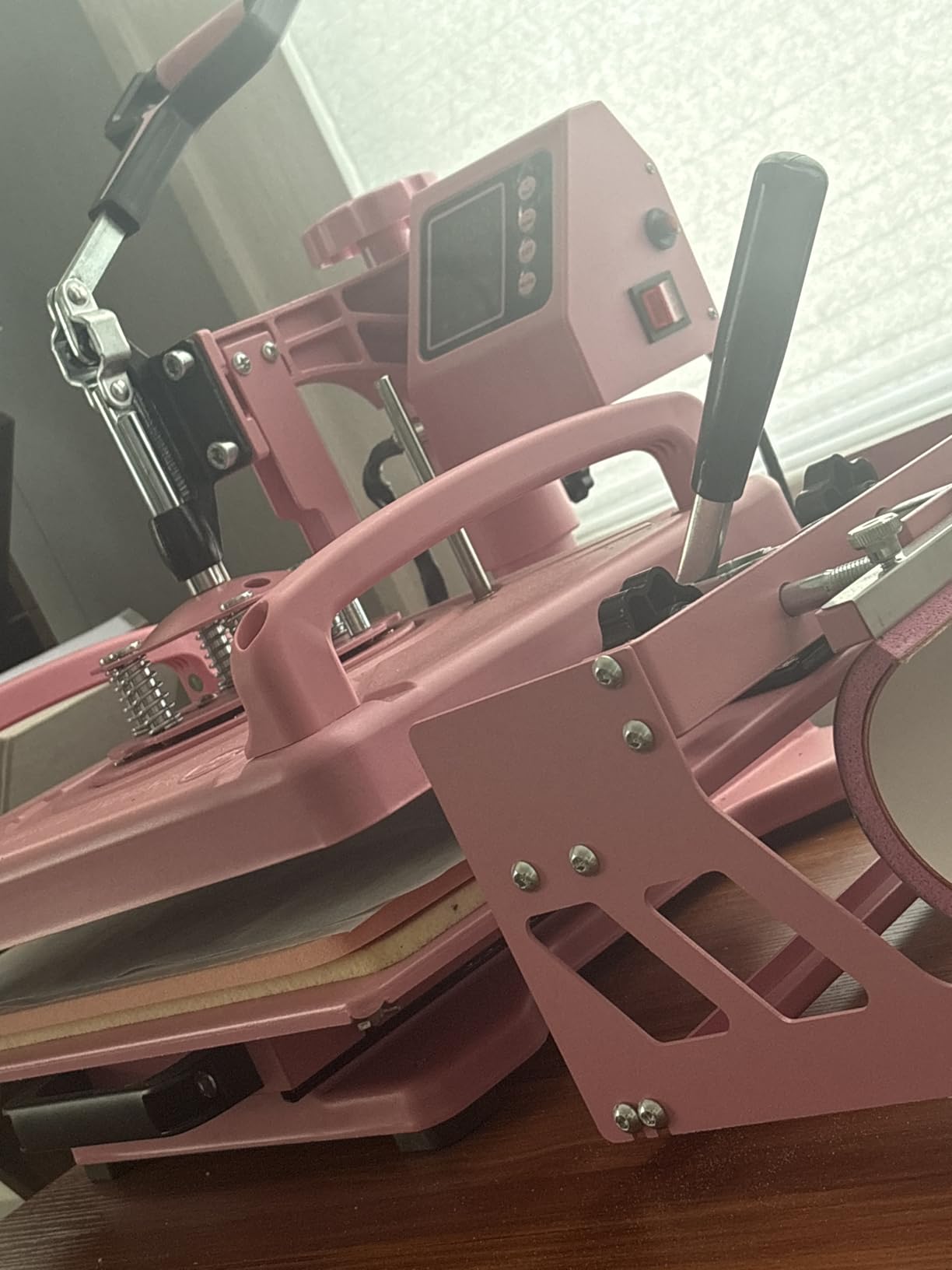Hitgrand Heat Press Machine 12x15 inch, Heat Press Machine for T-Shirts, 5 in 1 Heat Press with 30 OZ Tumbler Press, Combo Tumbler Heat Press Machines Sublimation for Hat Cap Mug Plate customer photo 1