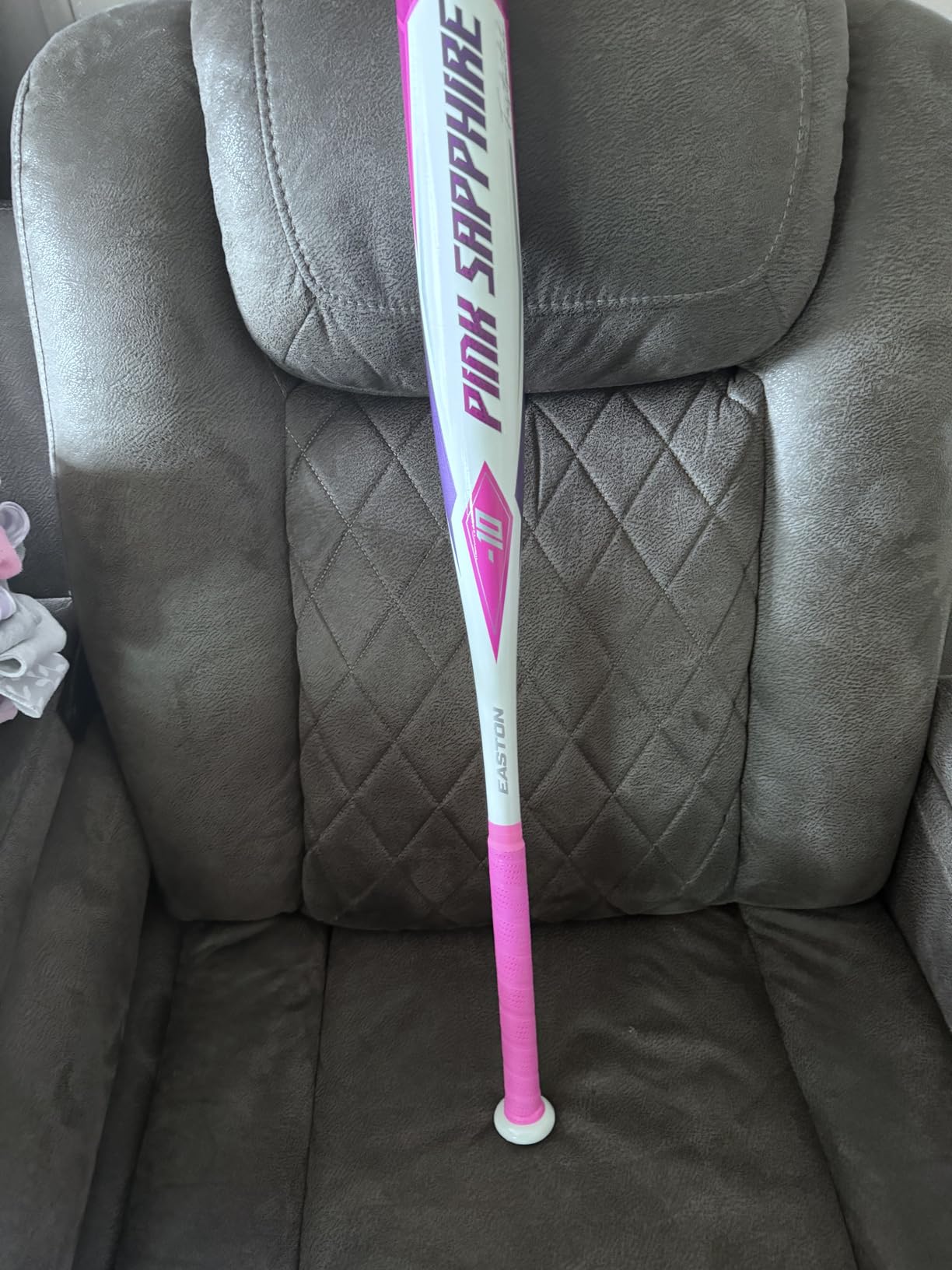 Easton | Sapphire Fastpitch Softball Bat | -10 Drop | 1 Pc. Alloy | Approved for All Fields customer photo 2