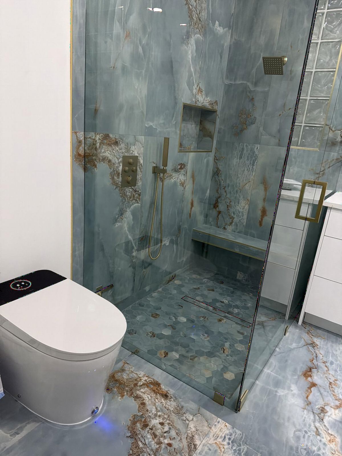 HOROW T38 Smart Toilet with Bidet, Auto Open/Close Lid, Deodorization customer photo 2