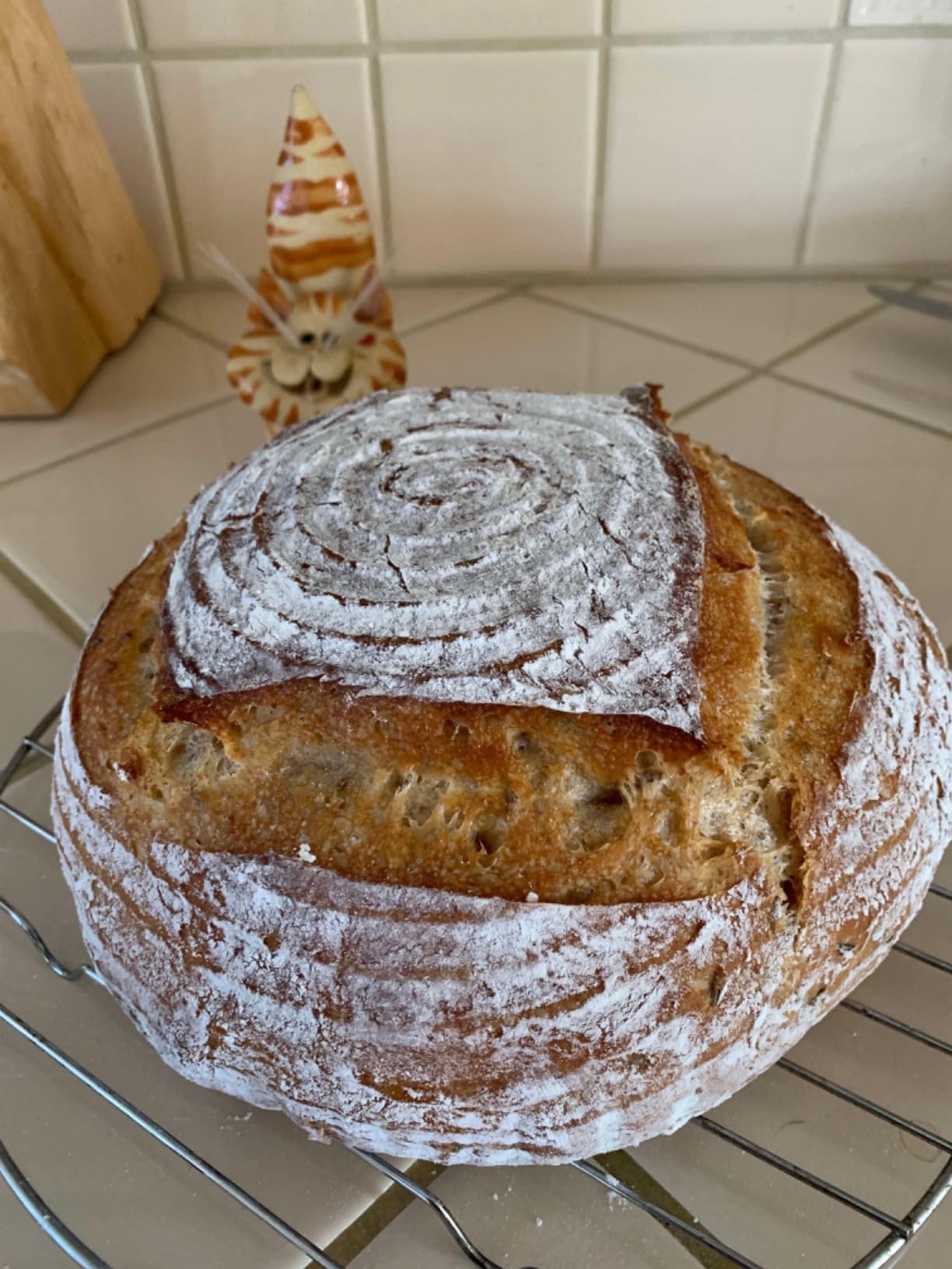 Saint Germain Bakery Premium Round Bread Banneton Basket with Liner (Set of 2 9