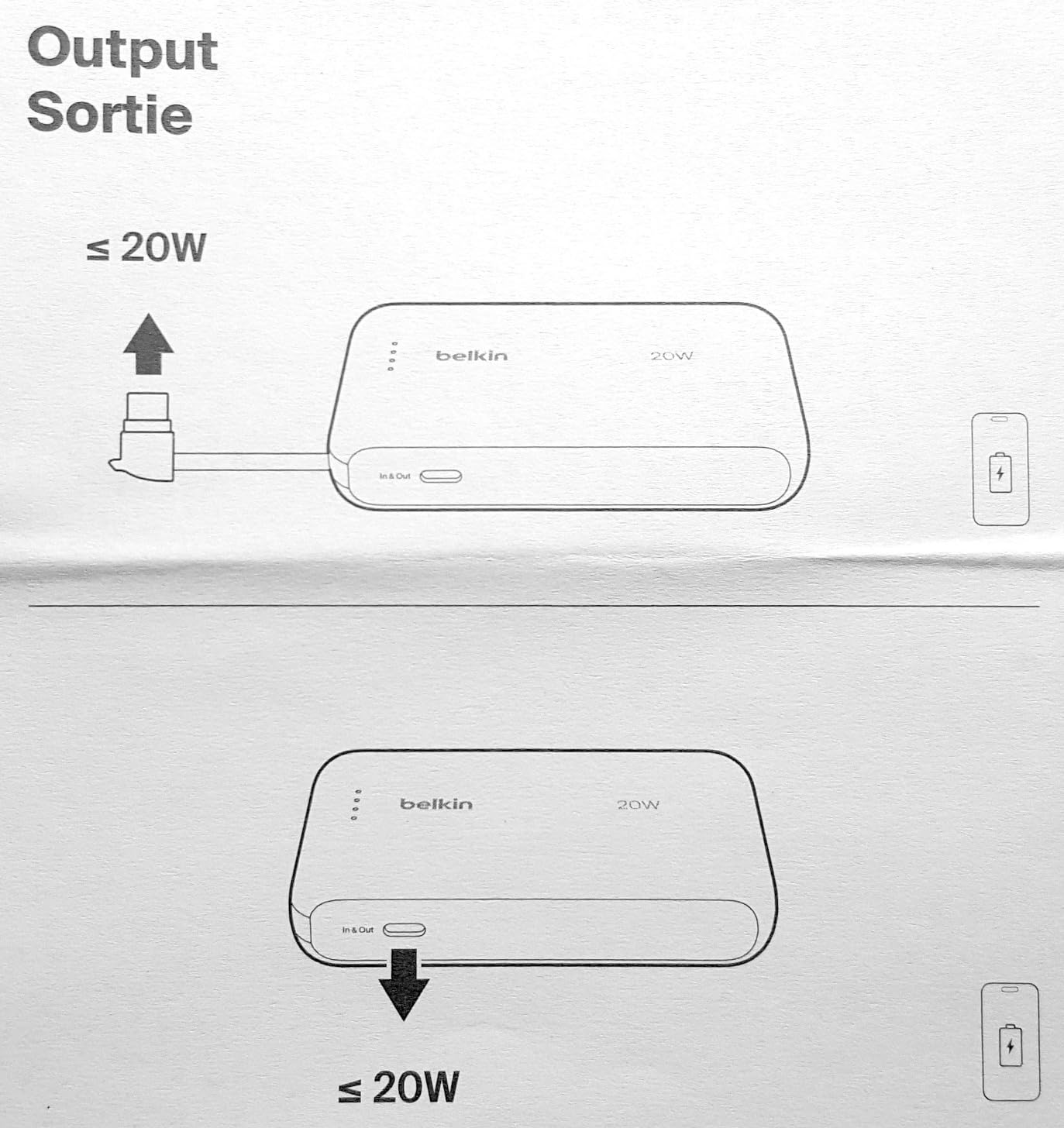 Belkin 10000mAh 20W USB C Power Bank, Portable Charger for iPhone & iPad | Fast Charging, Integrated USB C Cable, Extra USB C Port, iPhone 17, iPad, Samsung Galaxy S26, Charge 2 Devices customer photo 2