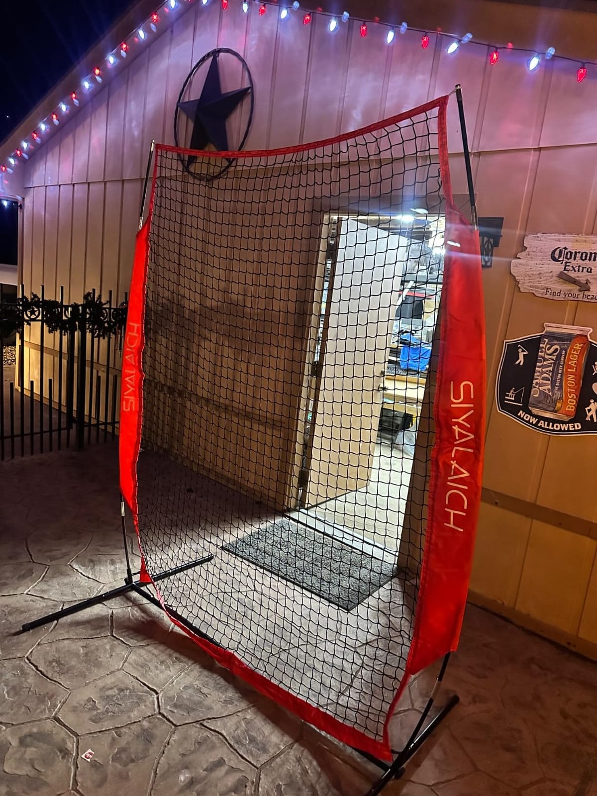 Portable Batting & Pitching Screen for Baseball/Softball - Works for Both Right & Left-Handed Players and Protects Pitchers & Coaches customer photo 1