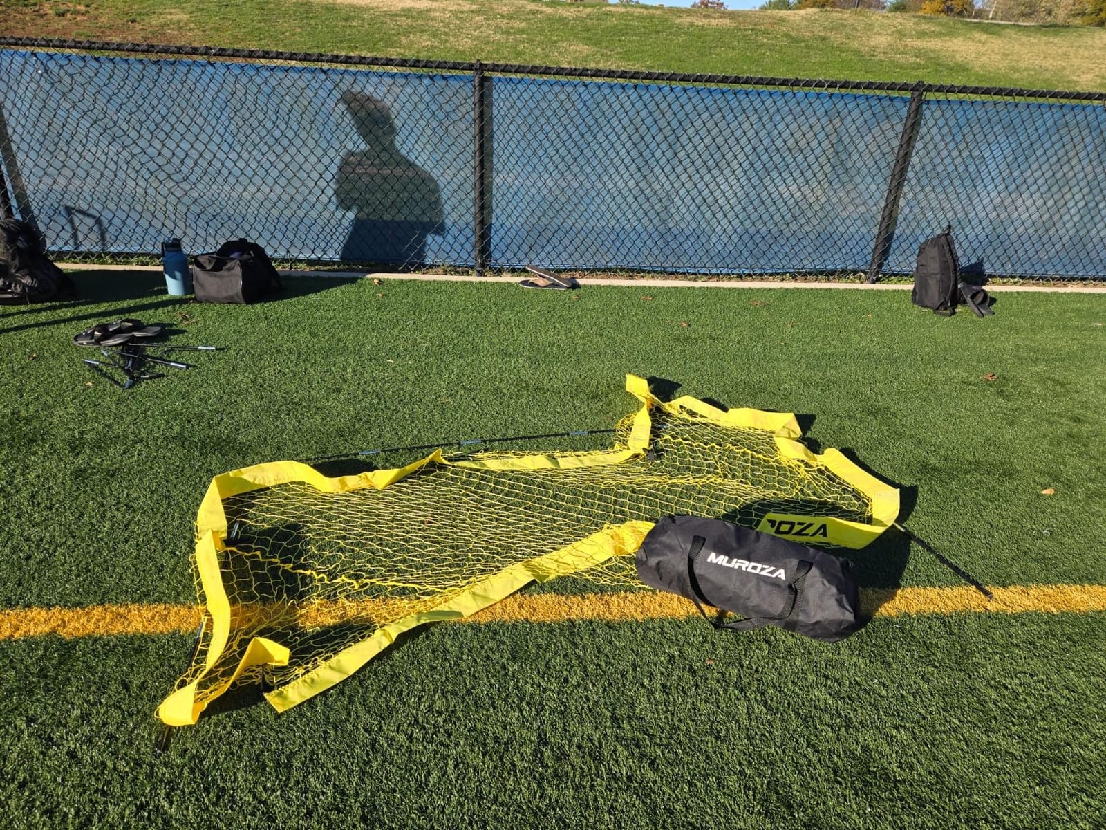 Soccer Goal, Kids Soccer Goals for Backyard Set, 2 Pack of Portable Pop Up Soccer Net with Soccer Ball, Cones, Complete Training Equipment for Youth, Toddler Outdoor Sports Games customer photo 2