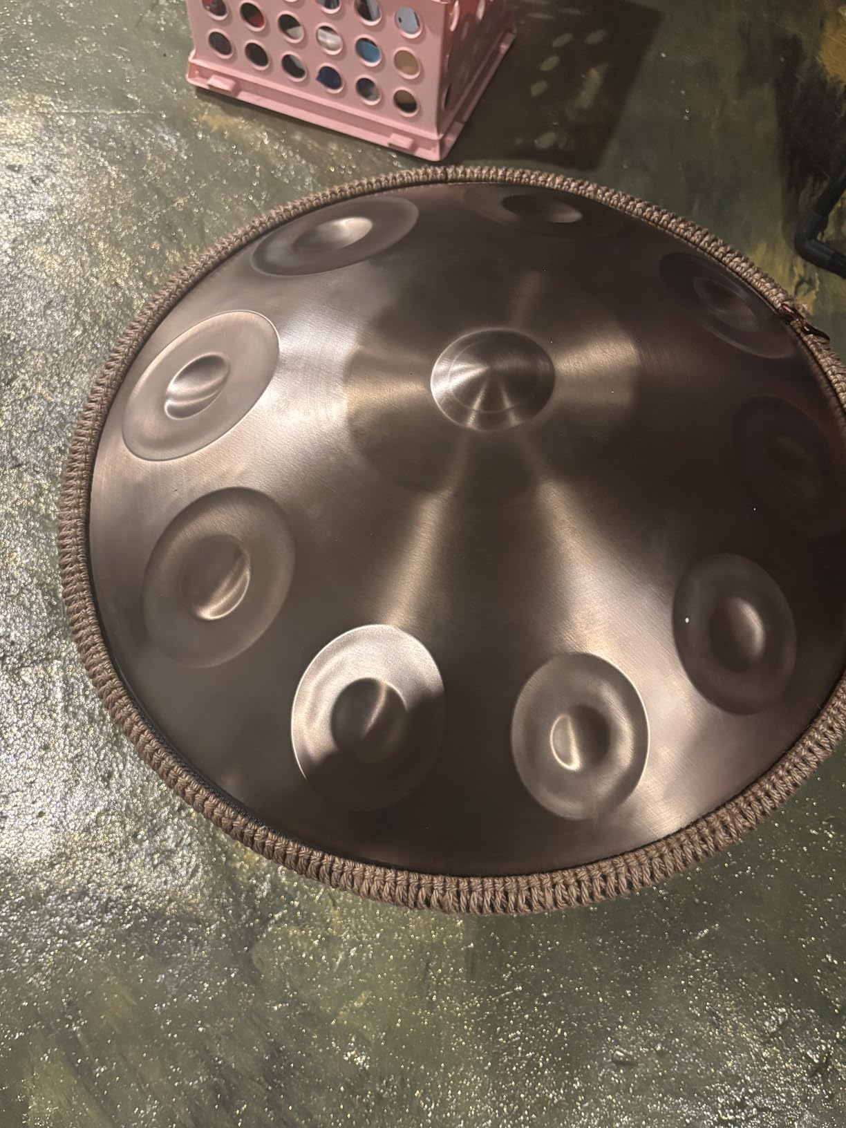 Handpan 22 Inches Drum Set, 440Hz 10 Notes Hand Drum Instrument, Premium Steel Hand Drum customer photo 1