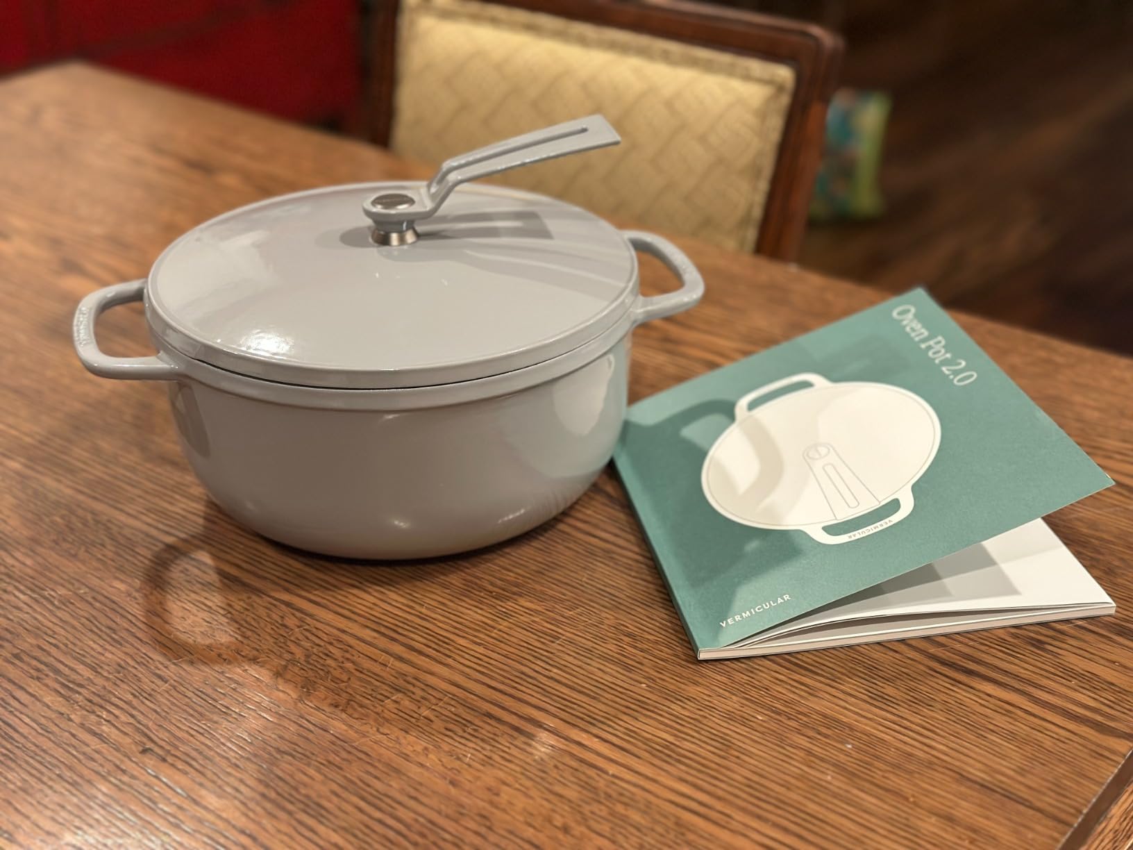 Vermicular Oven Pot 2.0 | 18cm (2qt) - Matte Black | Lightweight Enameled Cast Iron Dutch Oven, Non-toxic, Oven-Safe, Induction-Compatible, 7.1