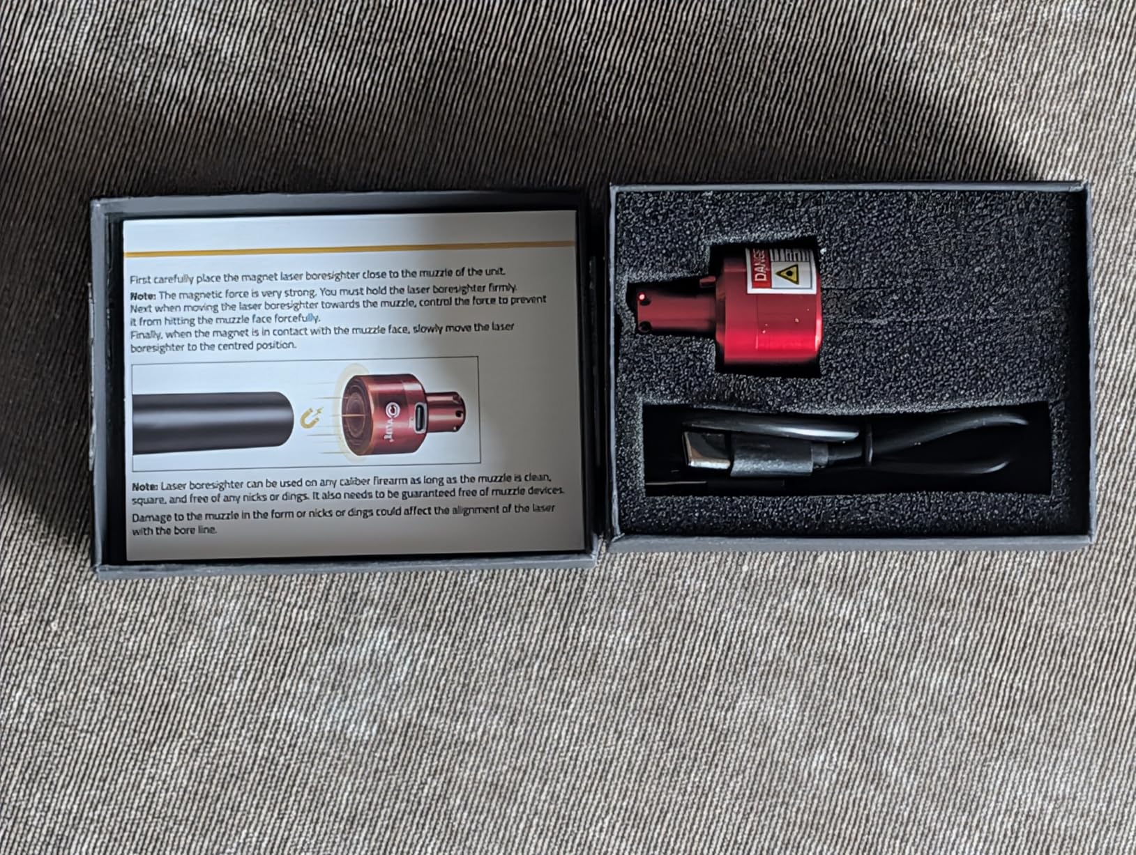 CVLIFE Rechargeable Green/Red Laser Bore Sight Magnetic Bore Sight Laser customer photo 1