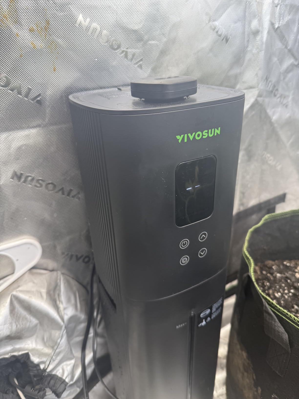 VIVOSUN AeroStream H05 1.32 Gal Smart WiFi Humidifier with Humidity Probe | VPD Control, Smart Auto Humidity Adjustment, 5L Large Capacity, Grow System Compatible, Designed for Growers customer photo 2