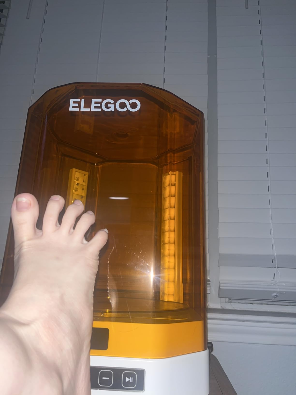 ELEGOO Mercury Plus 3.0 Larger Wash and Cure Station, Resin Curing Machine | for LCD/SLA/DLP 3D Printing Models, Best for Saturn, Mars 3D Printer, Washing Size of 230 * 135 * 260mm customer photo 1
