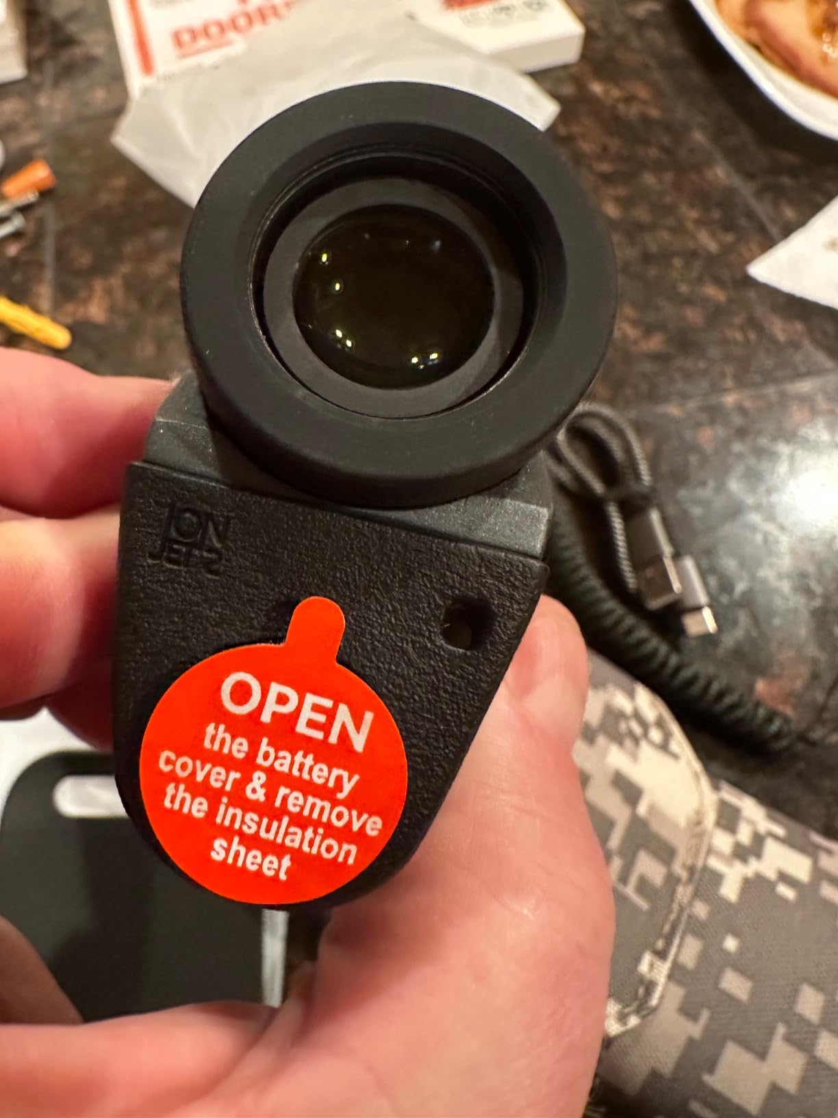 MILESEEY IONJET Hunting Rangefinder, 8000+ Yards, Ballistic/Archery/P2P/LOS Mode, MicroLED Display, 7.5X Magnification, w/Environmental Sensors, Rechargeable Waterproof Laser Range Finder for Rifle customer photo 2