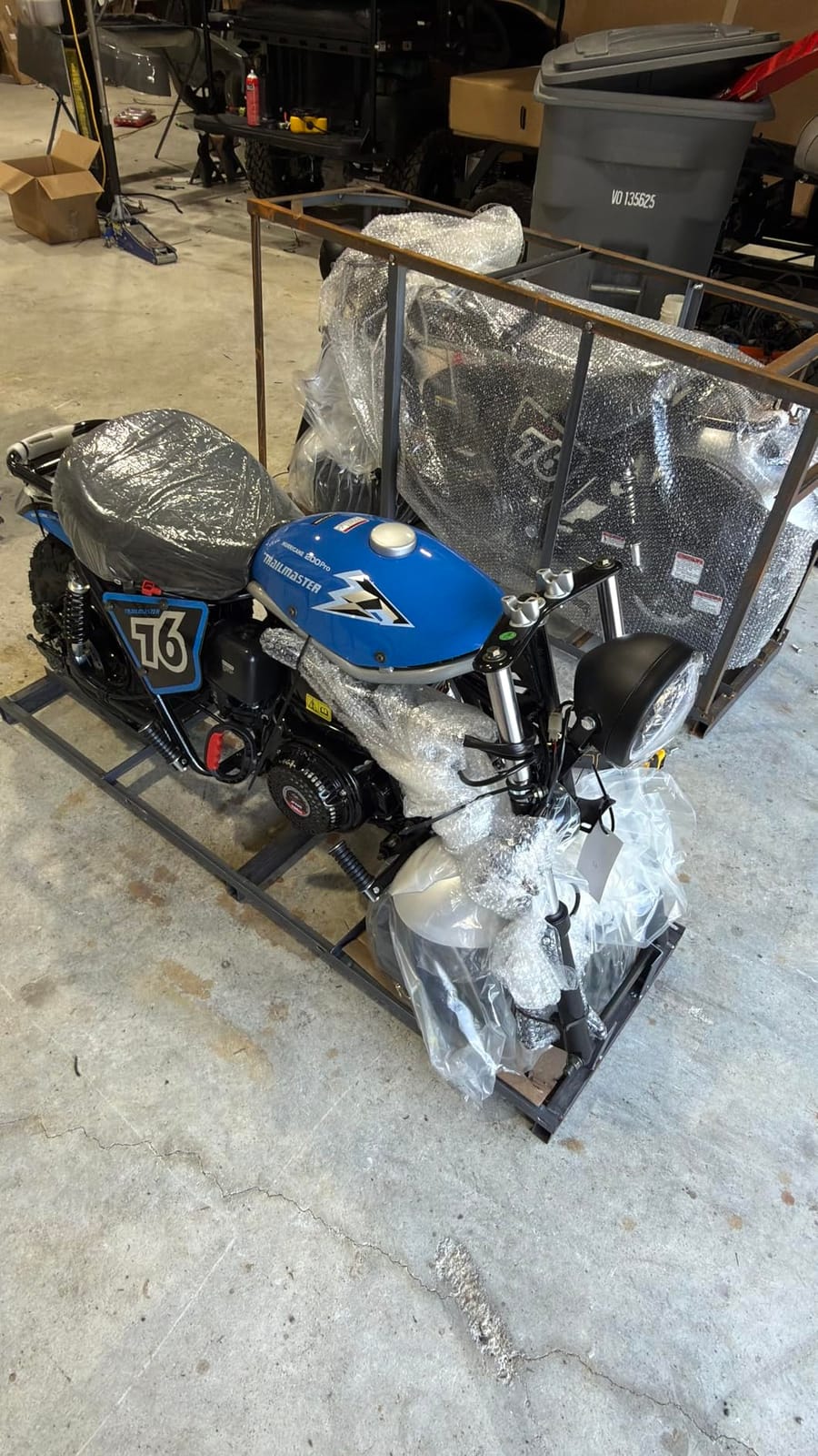 Trailmaster Hurricane 200PRO Mini Bike, All New with Front and Rear Brakes, 196cc, Electric Start & LED Headlight customer photo 2