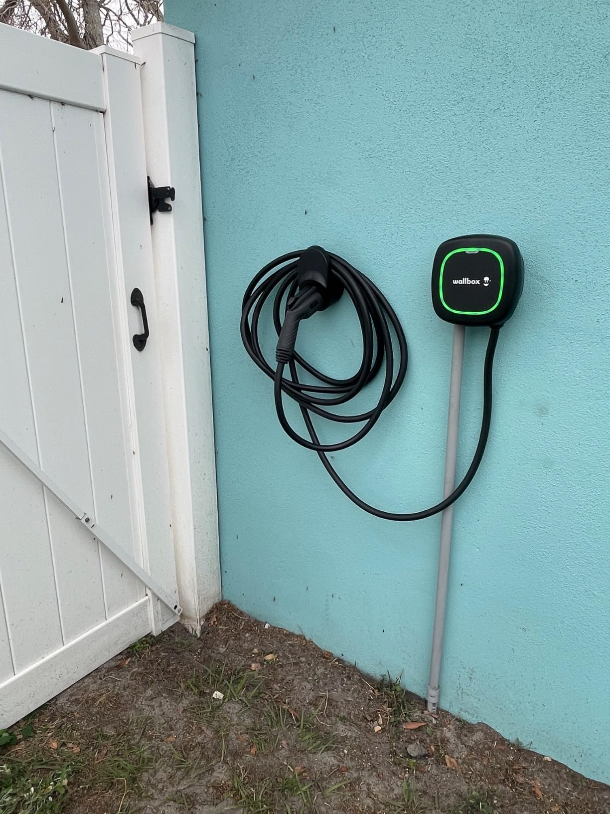 Wallbox Pulsar Plus Level 2 EV Charger 48A, Electric Car Charger EVSE J1772, Hardwired 48 Amp EV Charger Level 2, Solar Energy Compatible, 25ft Cable, Outdoor & Indoor customer photo 1