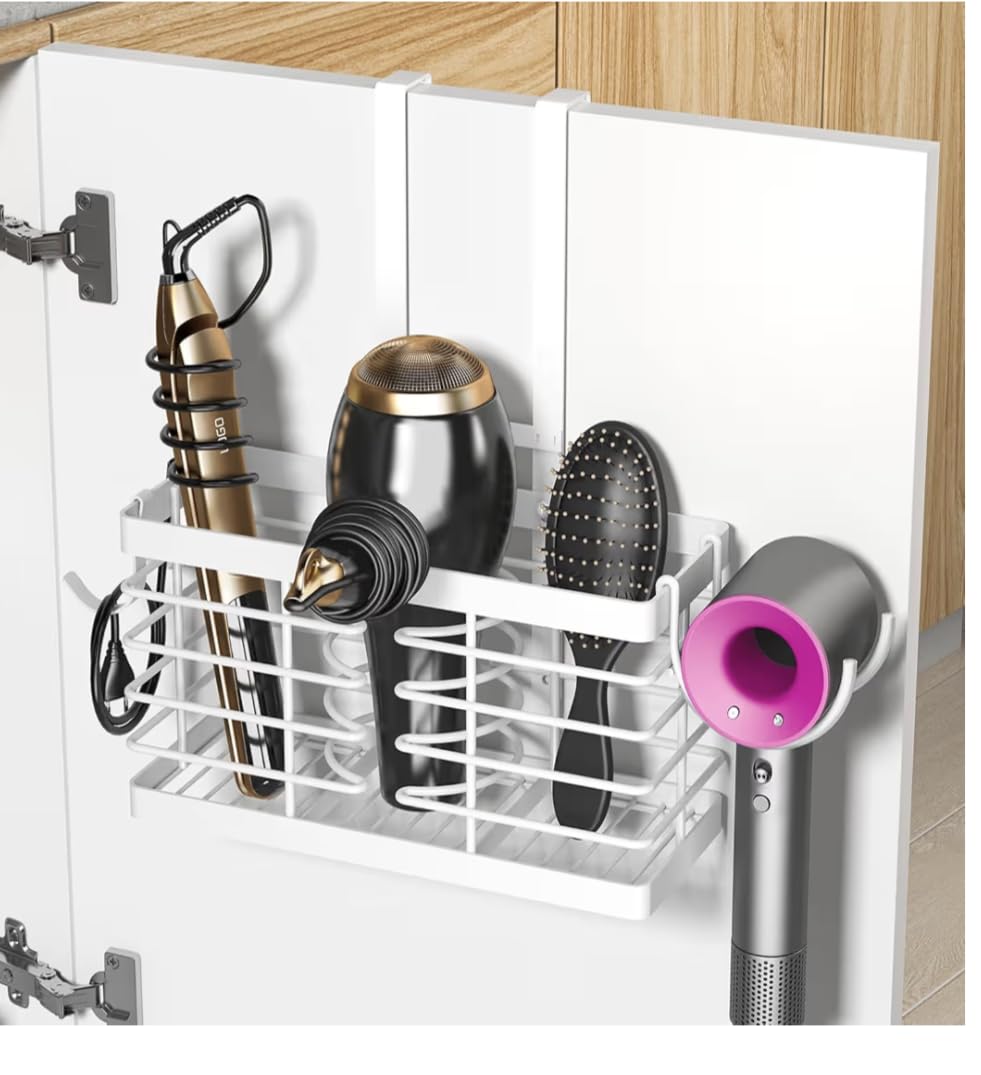 Sevenblue 2026 Upgraded 3-in-1 Universal Hair Tool Organizer, L Size, Black customer photo 2