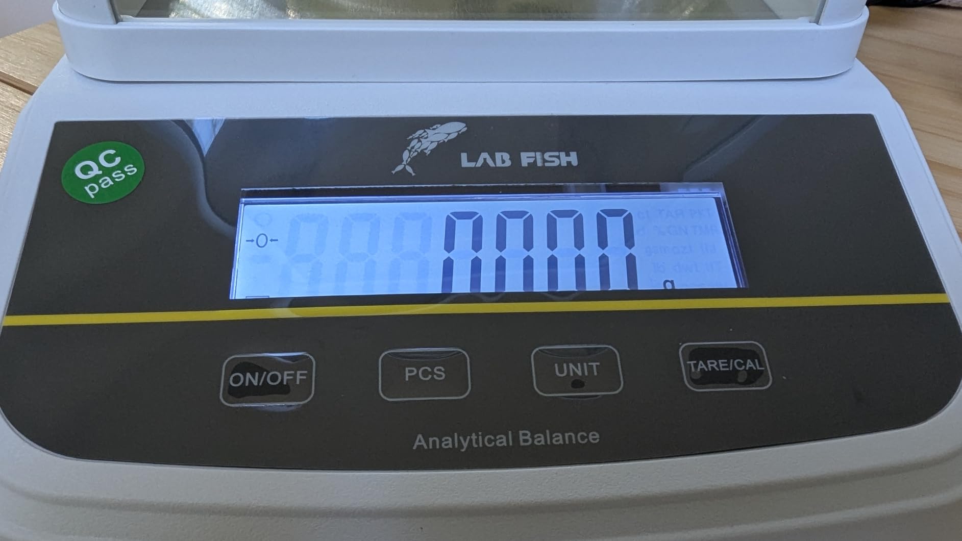 LAB FISH FA3003S Analytical Balance, 300g x 1mg Ext Calibration Dual display 0.001g accuracy customer photo 2