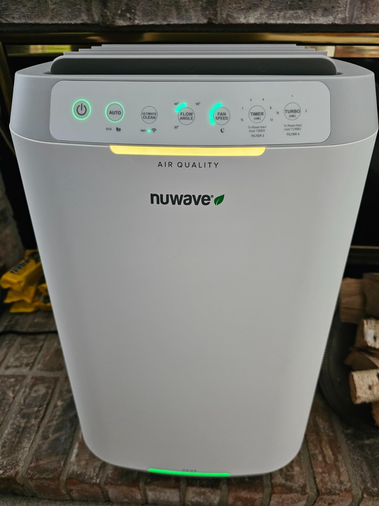 Nuwave Forever Smart Air Purifier for Home, Never Replace Air Filter System | Patented 7-Stage Filtration, Cleans Large Room up to 2,002 Sq Ft, Adjustable Flow Panel, Washable & Reusable Filters customer photo 2