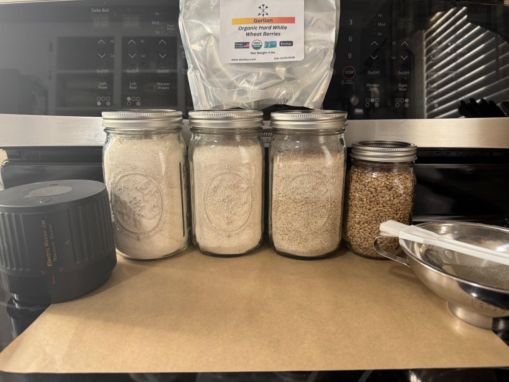 COFUN Grain Mill Attachment for Kitchenaid Stand Mixer customer photo 1