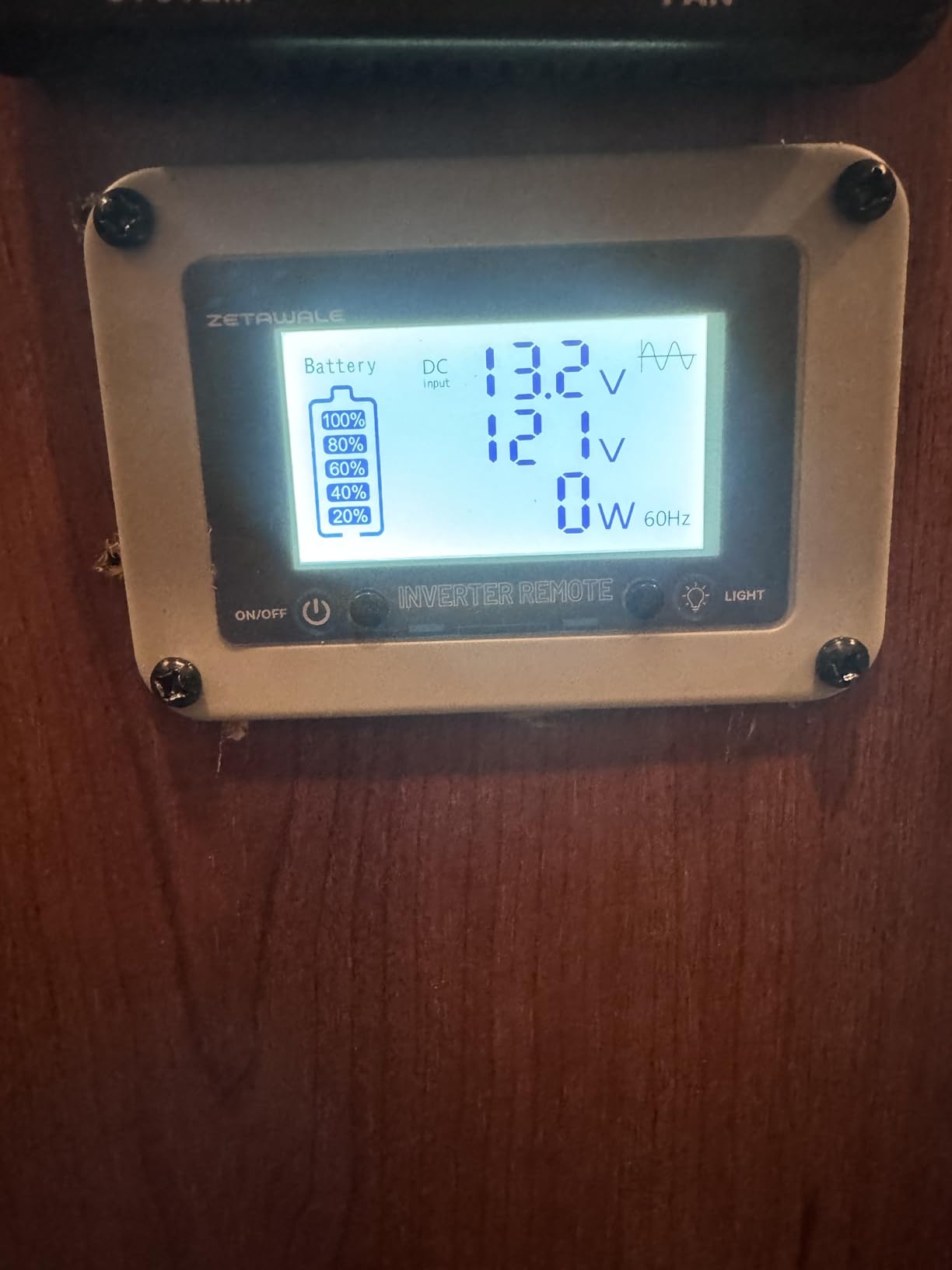 2500W Pure Sine Wave Inverter 12V DC to 120V AC with Built-in ATS for RVs | 5000W Peak, Auto Transfer Switch, LCD Remote, 2 AC Outlets, USB & Type-C, Hardwire Ready for RV Electrical Systems, Off Grid Use customer photo 1