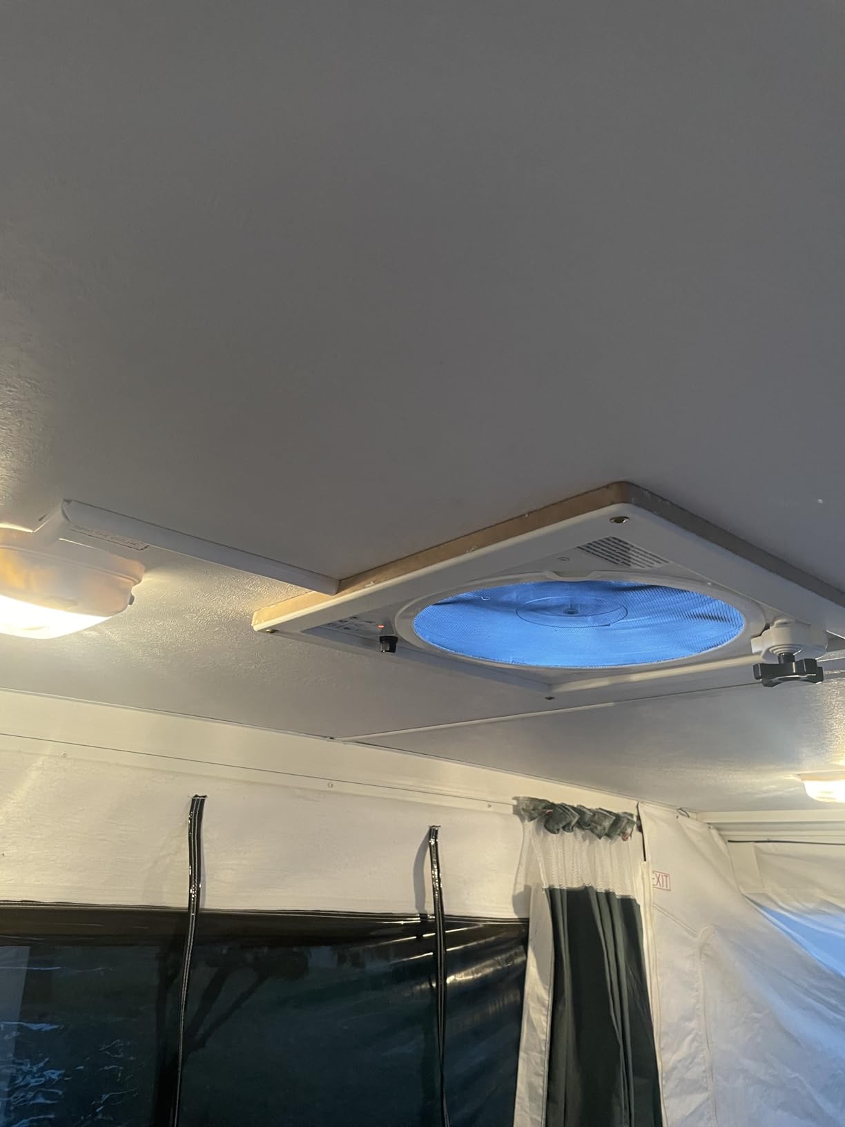 RV Vent Fan 14x14, 10-Speed Roof Vent Fan with Remote Control & Rain Sensor, 12V RV Exhaust Fan customer photo 1