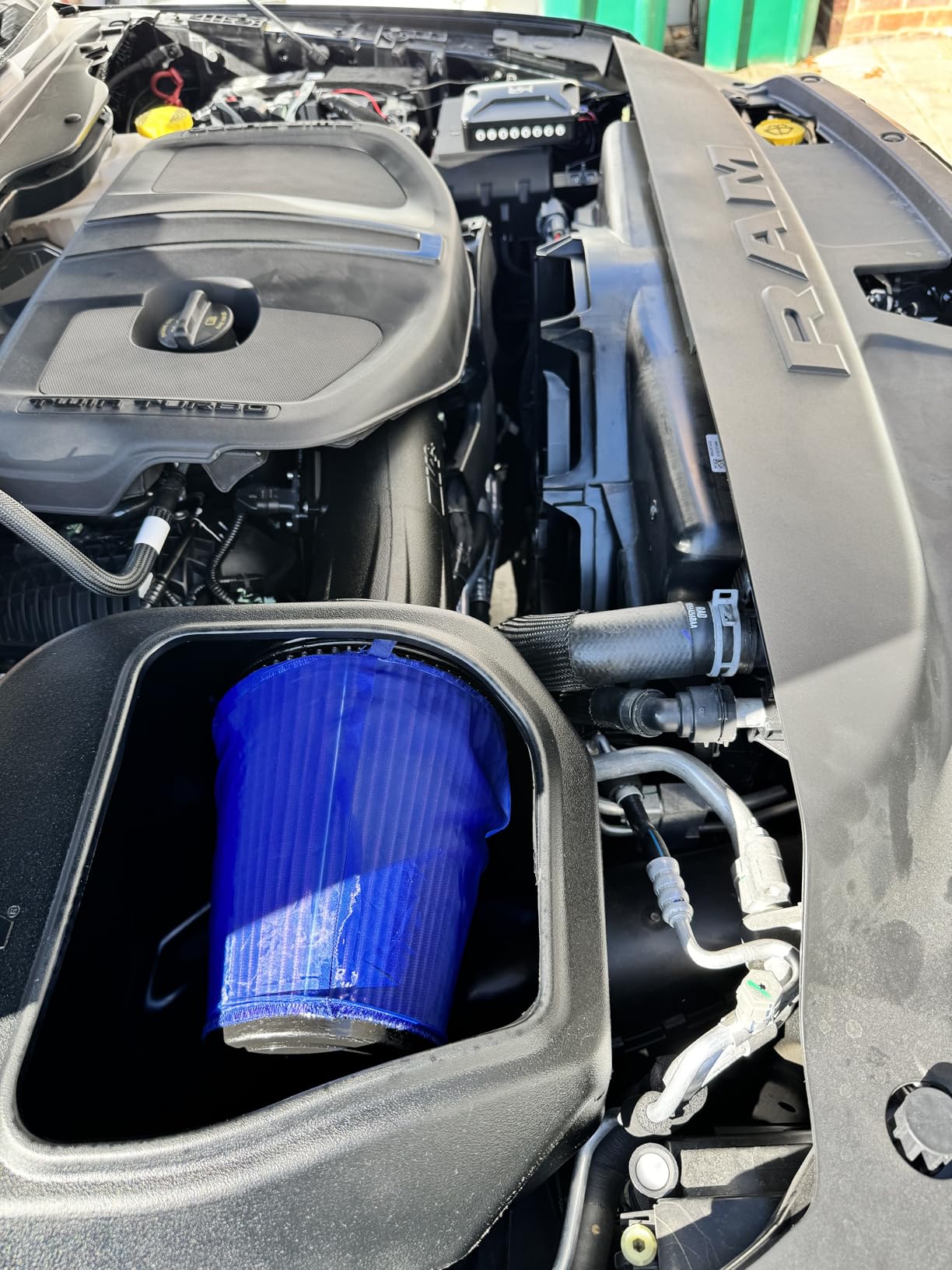 NextGen Cold Air Intake System: High-Flow Cotton Filter: Compatible with 2025-2026 RAM 1500; 50-1598 customer photo 2