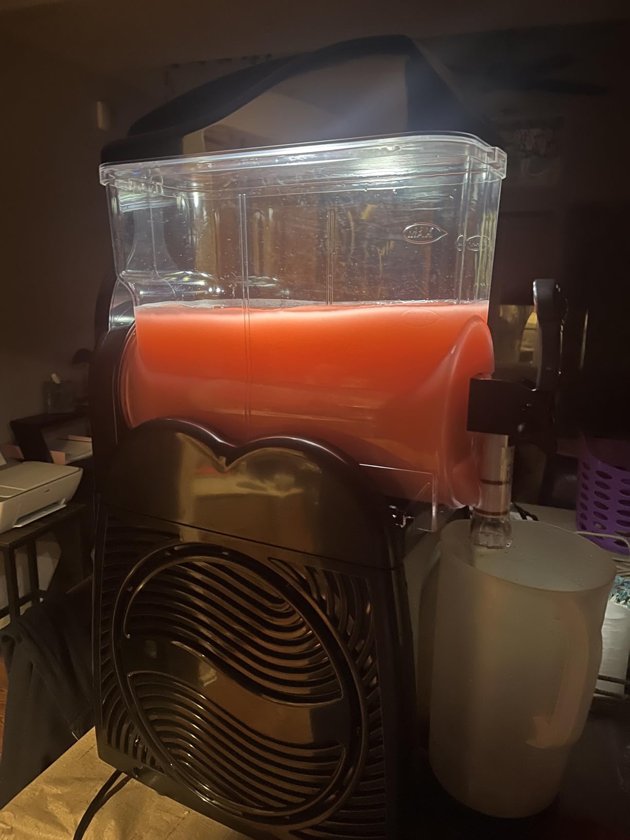 45L Commercial Slushie Machine, 3 Tank Margarita Machine 120 Grande Cups customer photo 2