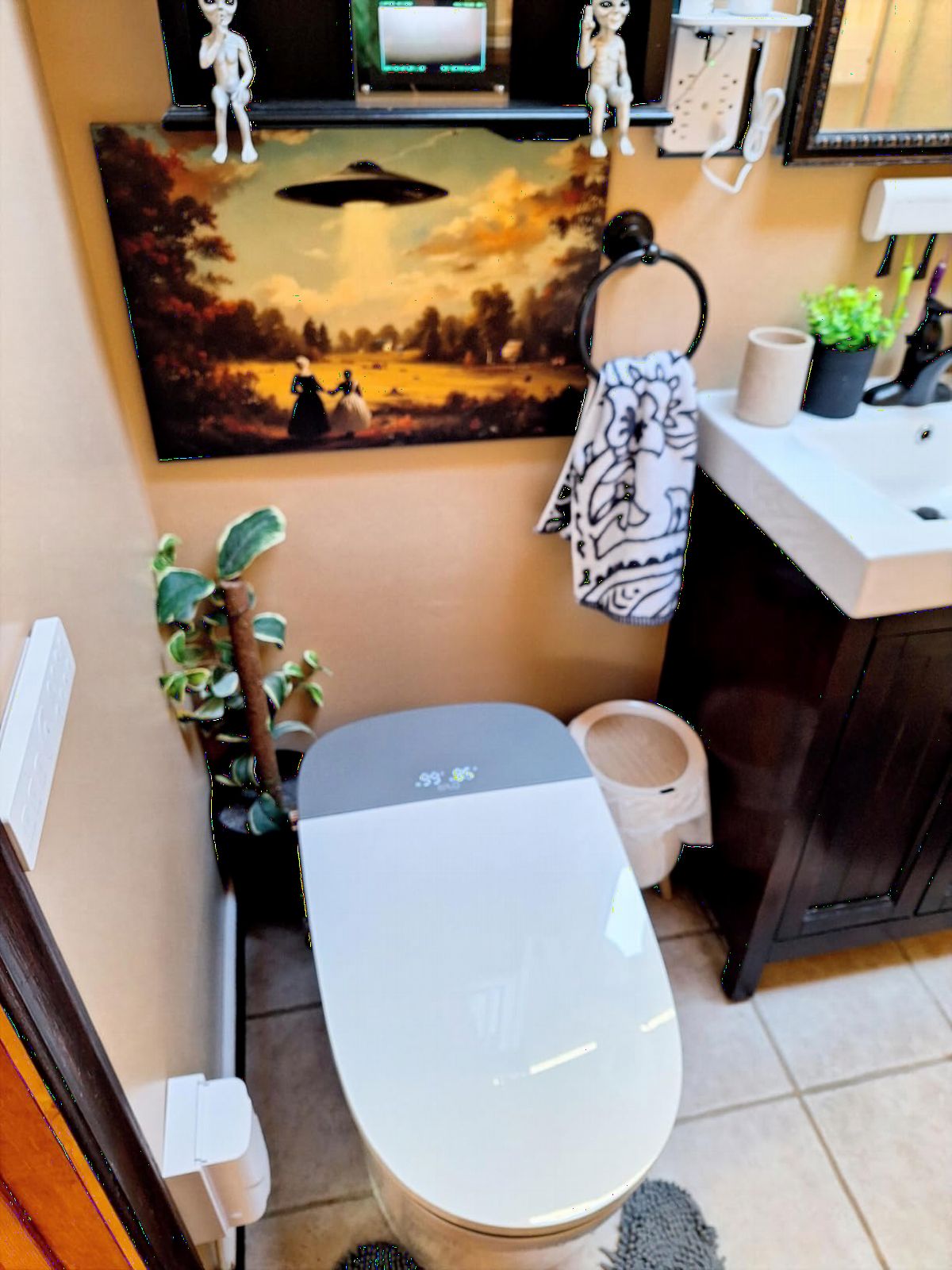 EPLO Smart Toilet Bidet with Auto Open Close, 1000 Gram MaP Flush Score, Foam Dispenser, ADA Comfort Height, Moving Dryer, Auto Flush, Heated Seat, One Piece Elongated Toilet with Tank Built in U8MAX customer photo 1