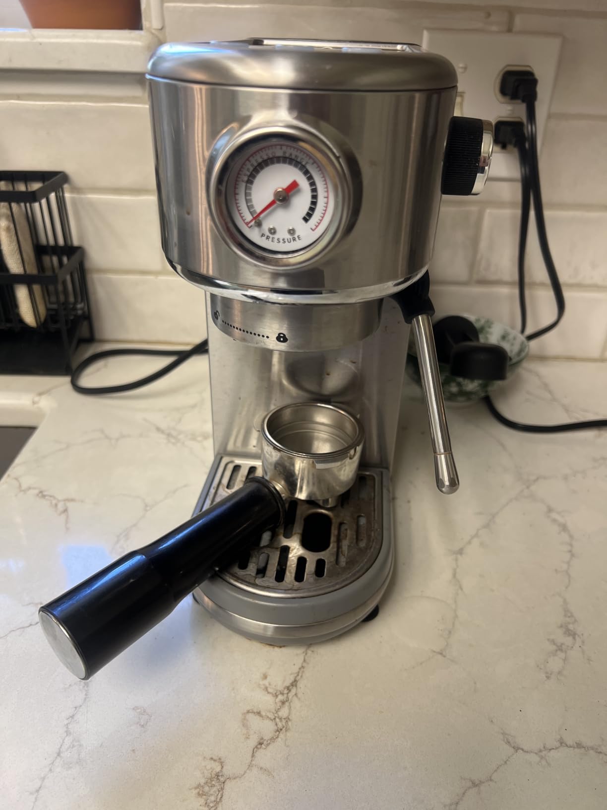 atatix Espresso Machine with Milk Frother, 20 Bar Pressure Espresso Maker customer photo 1
