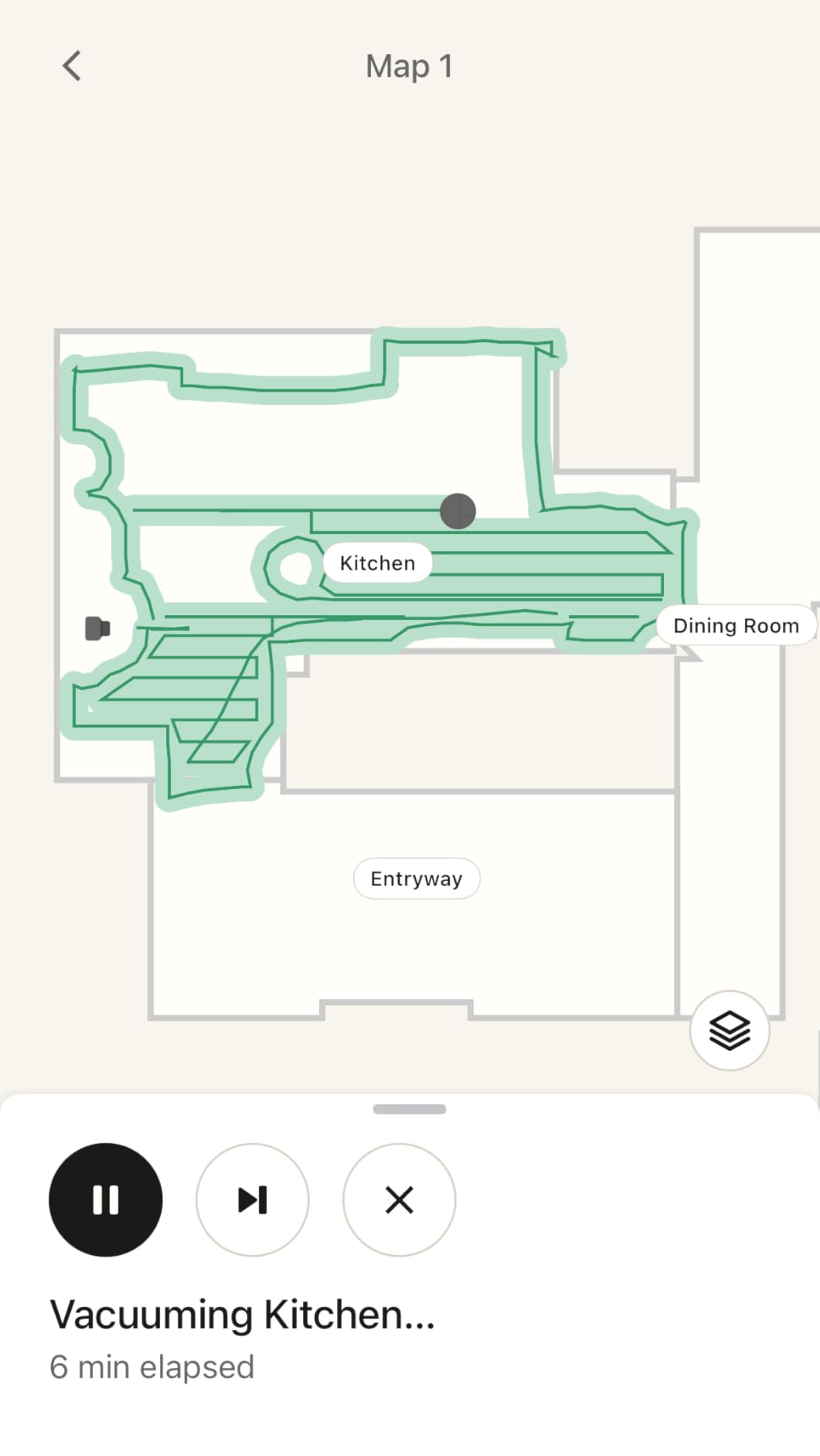 iRobot Roomba Plus 405 (G181) 2in1 Vacuum & Mop Robot with AutoWash Dock - Dual Spinning, Smart & Fast Mapping, Ideal for Pet Hair, Self-Empties 75 Days, Intense Suction, Pad Washing & Drying customer photo 1