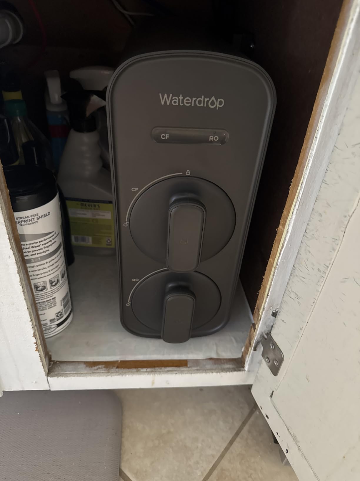 Waterdrop G5P700A-PRO Alkaline Mineral pH+ Reverse Osmosis System, 700 GPD | NSF/ANSI 58 & 372 Certified, 8-Stage Dual Flow RO Water Filtration System, 2:1 Pure to Drain, LED Faucet, Tankless RO System customer photo 2