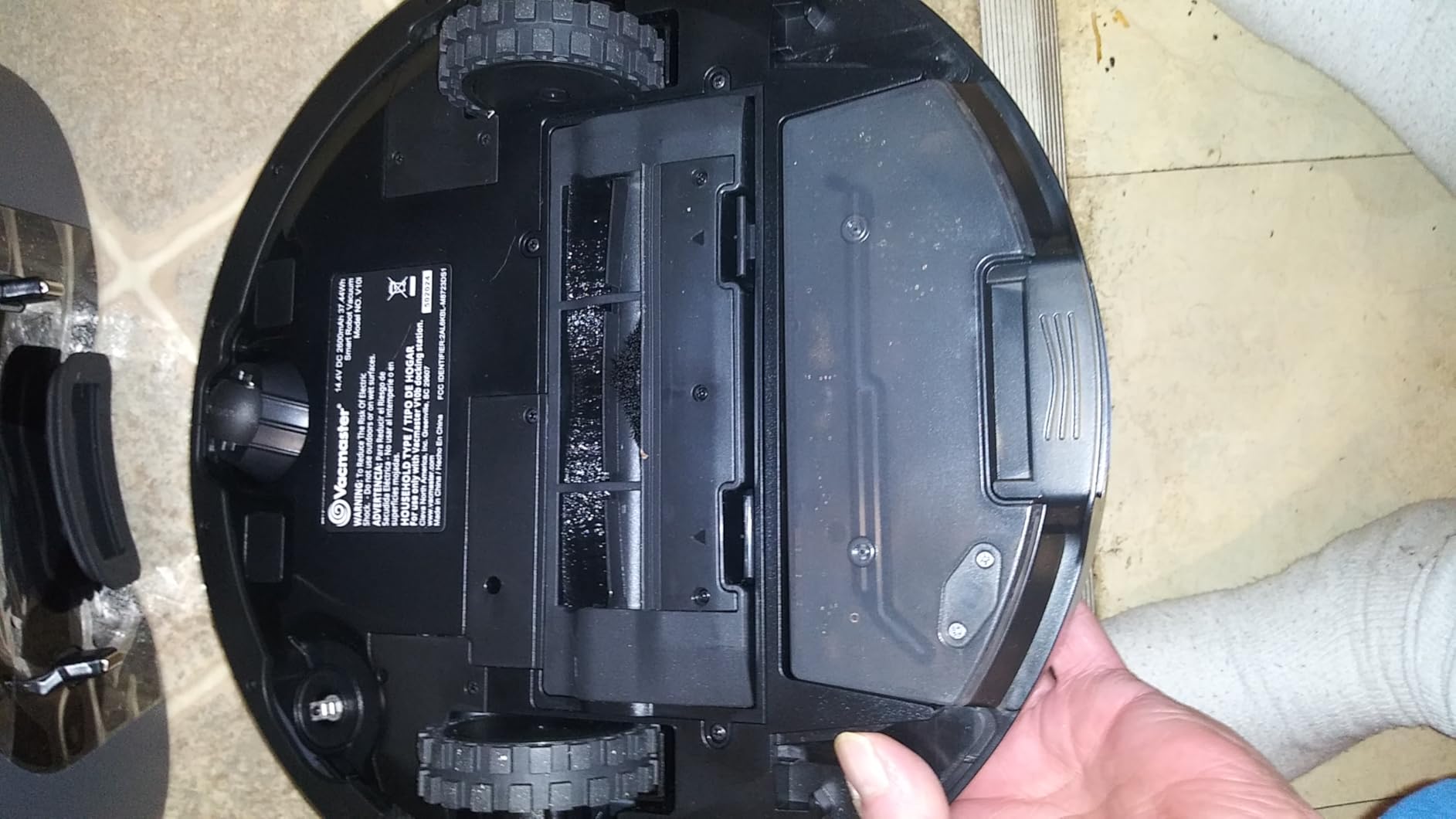 Vacmaster V10i 3-in-1 Robot Vacuum and Mop Combo | Self-Empty Station for 45 Days, LiDAR Navigation, 3000Pa Strong Suction, Multi-Floor Mapping customer photo 1