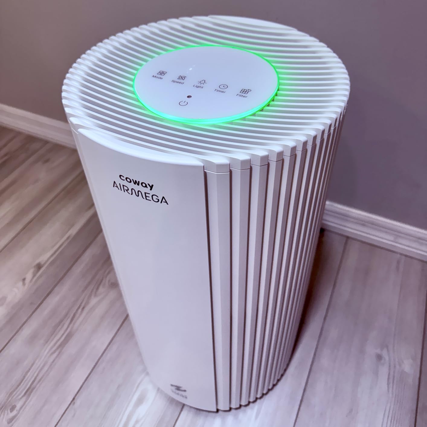 Air Purifier for Large Room Whole Home Up to 2,640 ft², HEPA Filter for Smoke, Allergen, Pet Dander, Odor, PM 10 AQI, Turbo Eco Mode, Timer, Energy Star, 3yr Warranty, Airmega 350 White customer photo 1