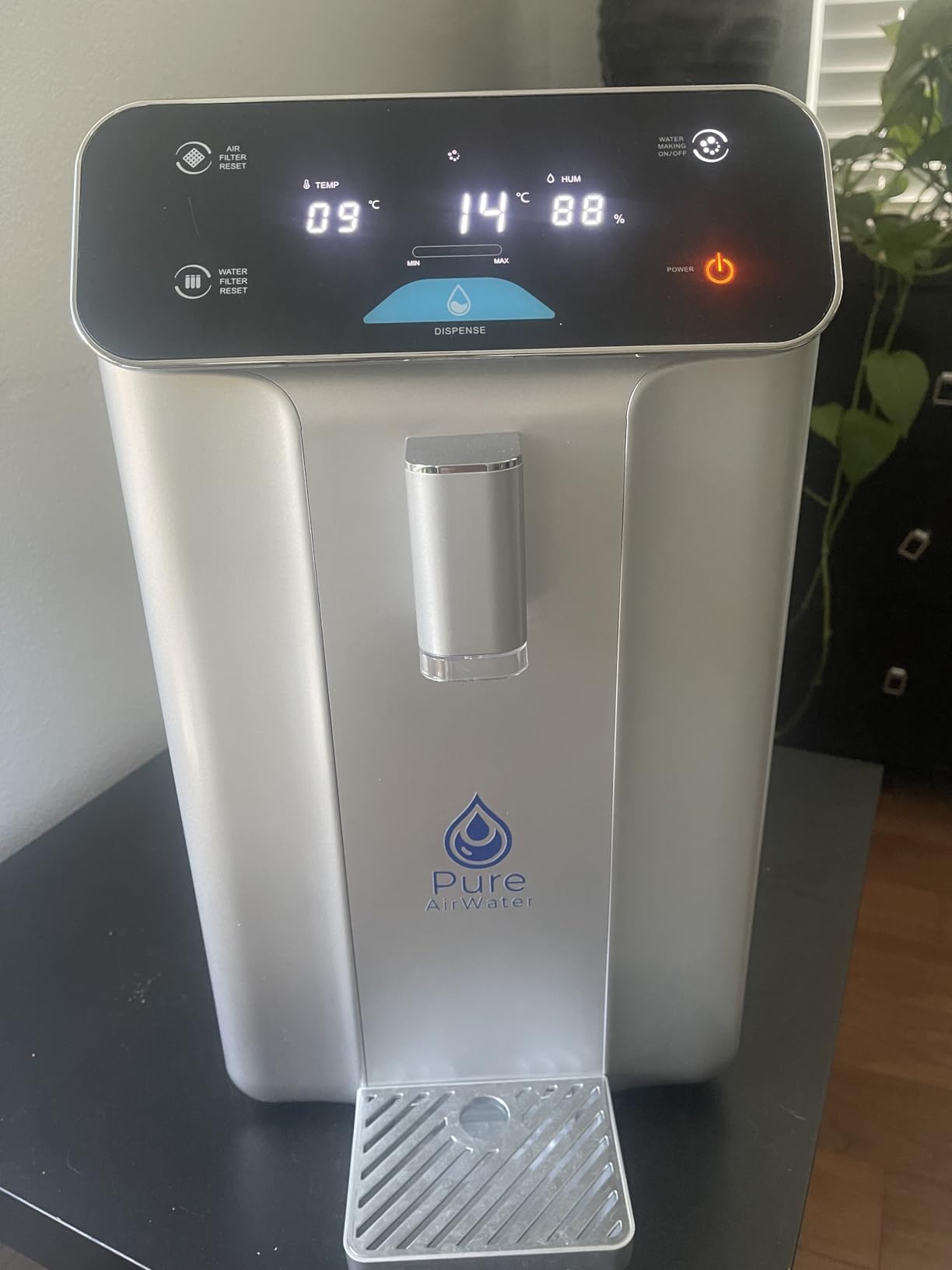Atmospheric Water Generator/Pure AirWater A10/Make Water from Air | No Plumbing, No Tap Water Needed /for Home, RV, Boat, Off-Grid or Emergencies/2.64 Gallon (10L) customer photo 1