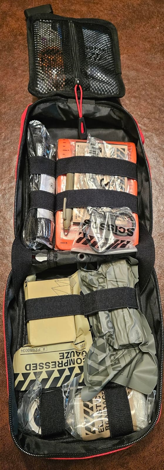RHINO RESCUE IFAK Trauma Kit Standard with CAT Tourniquet Black | Military-Grade, Massive Bleeding Control, Tactical Molle Pouch, Professional First Aid Kit, HSA/FSA Approved customer photo 1