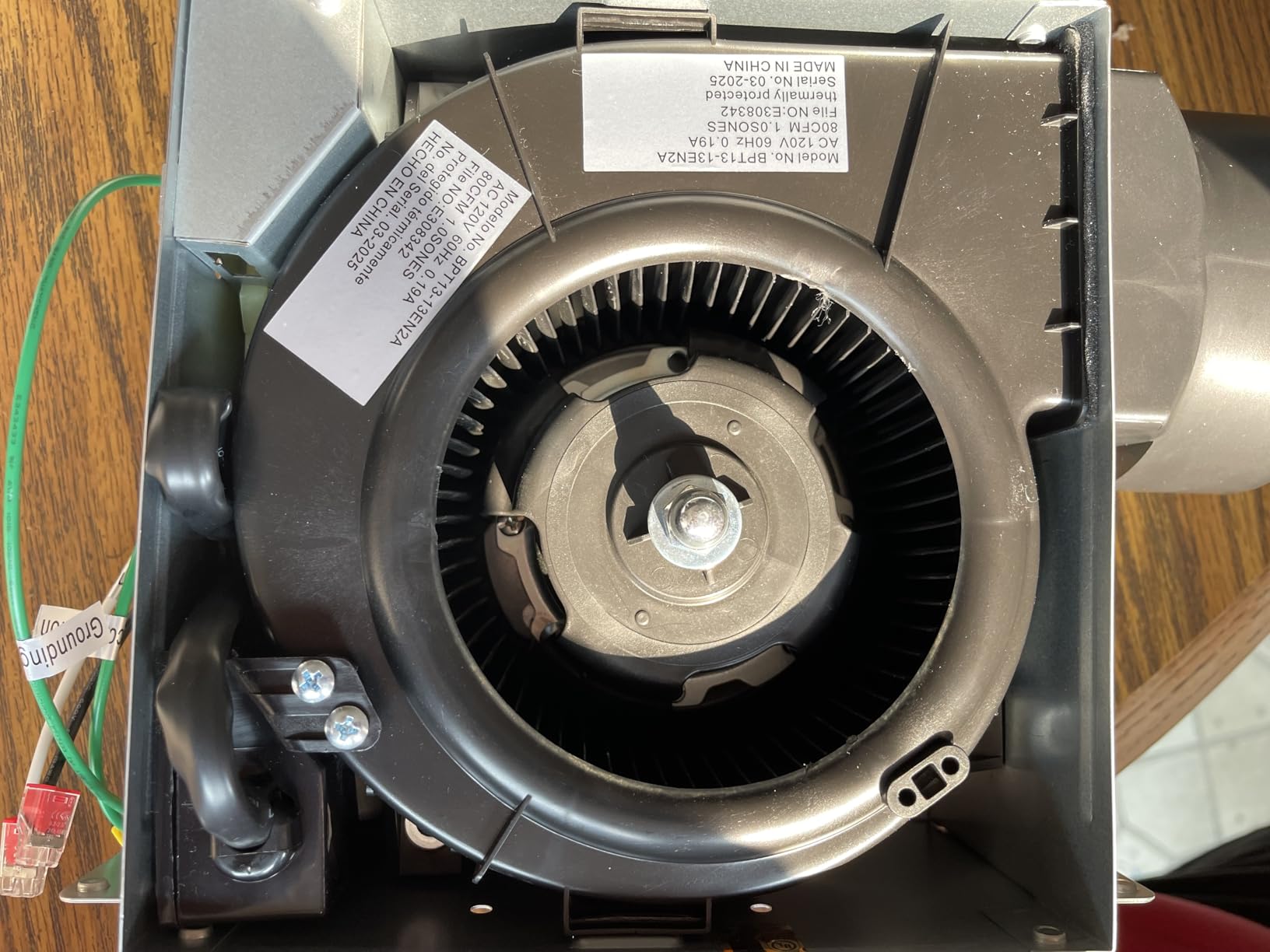 Amico Bathroom Exhaust Fan, 1.0 Sones, 80 CFM, No Attic Access Needed customer photo 2
