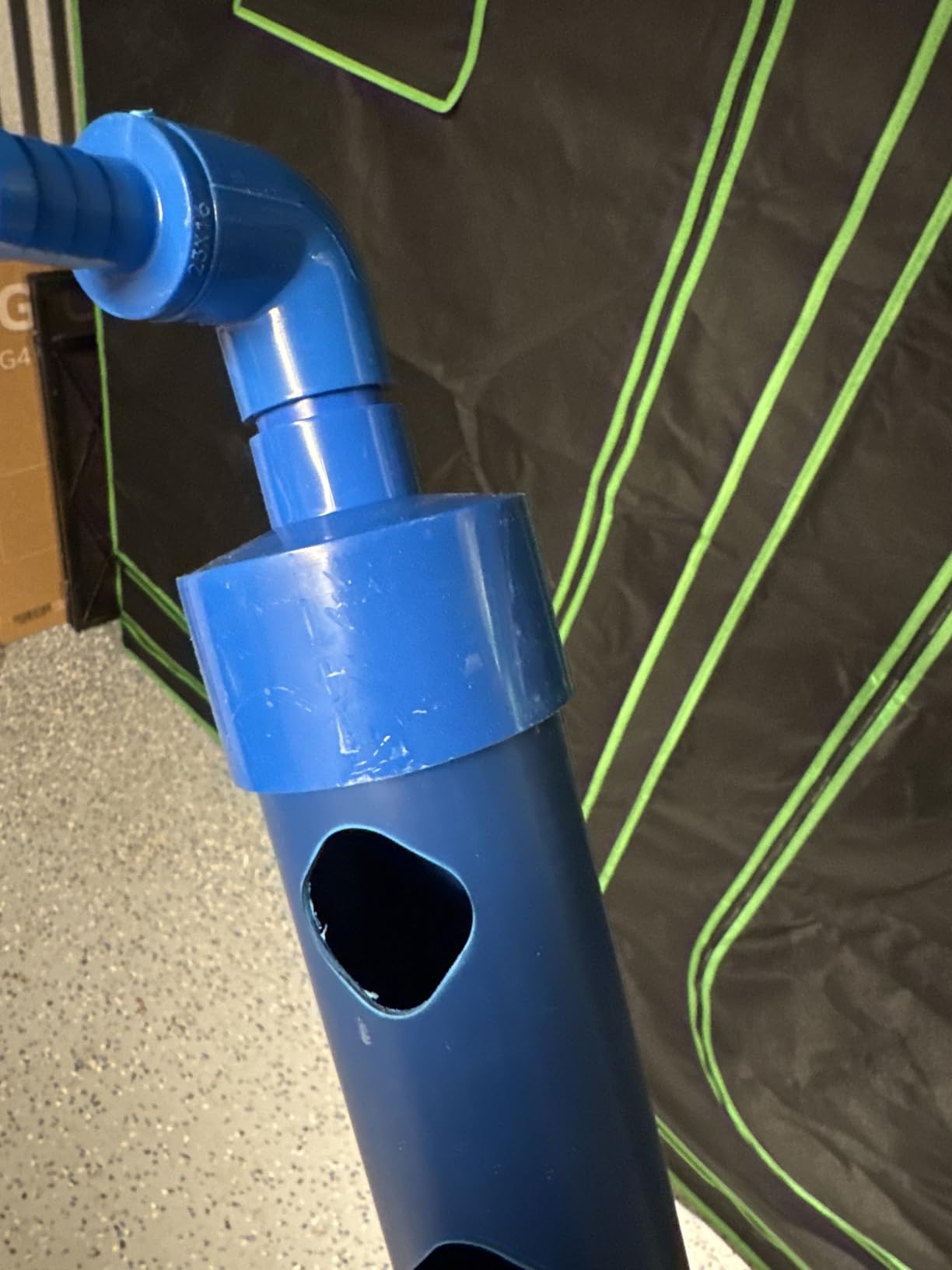 A-Type 72 Plant Sites Hydroponics Growing System Kit with Light Blocking | Easy to Install, Food-Grade PVC-U Pipes, with Water Pump Timer, Sponge and Hole Cover for Leafy Greens, Indoor & Outdoor Use customer photo 1