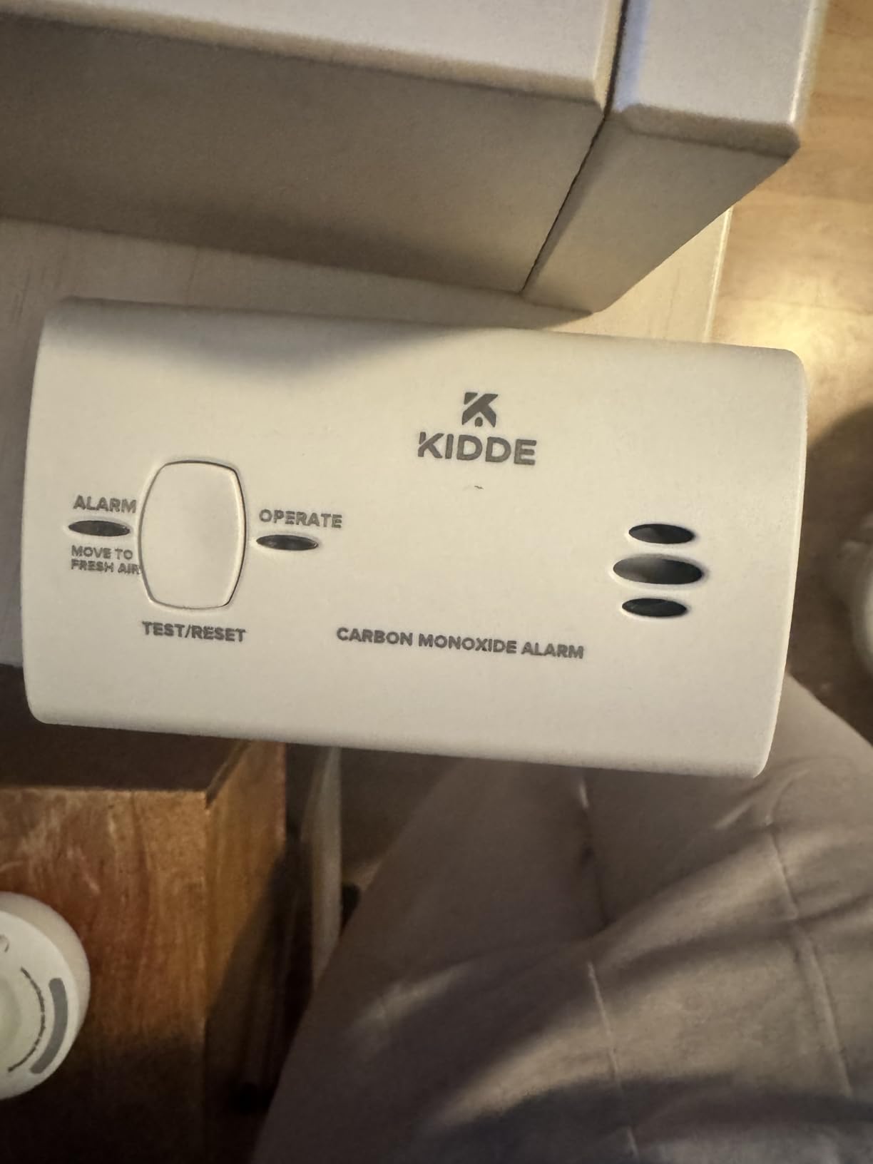 Kidde Carbon Monoxide Detector, AA Battery Powered, Portable for Travel or Home, 85 dB Alarm, LED Status Indicators, 3rd Edition customer photo 1