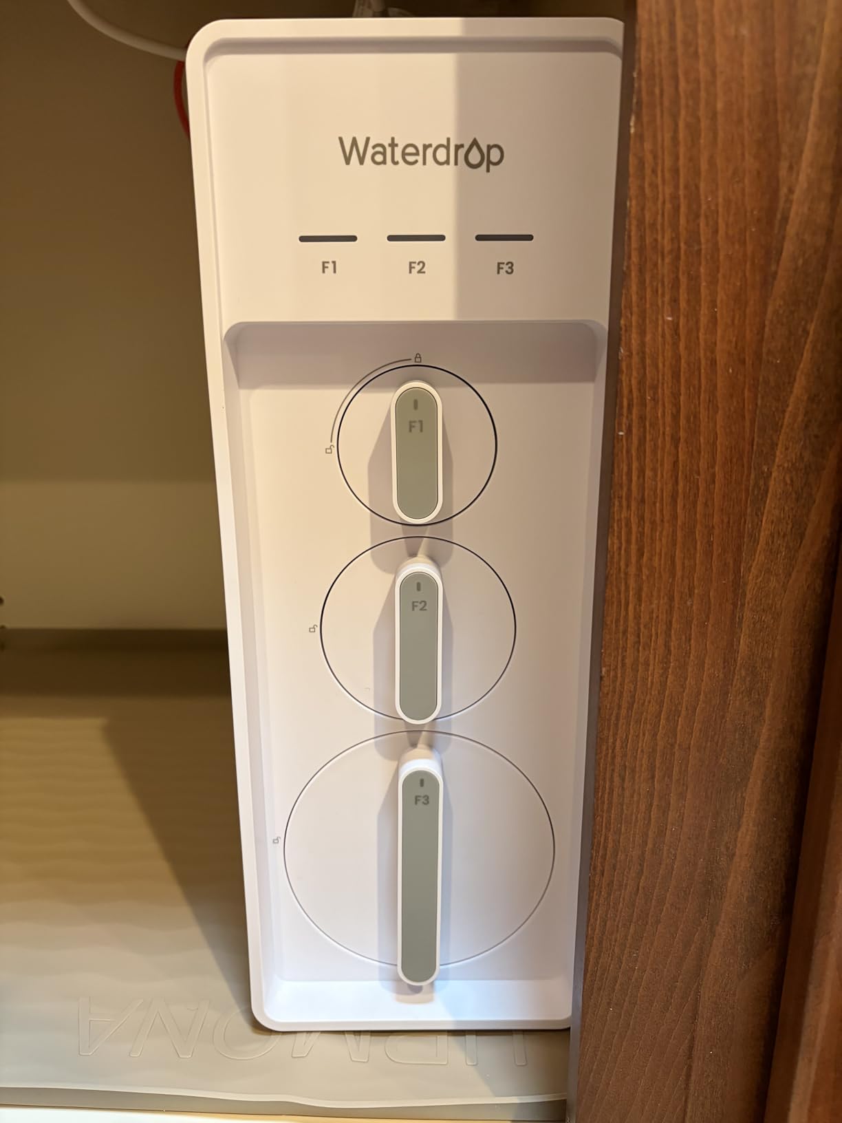 Waterdrop X8-WAN Alkaline Mineral Tankless Reverse Osmosis System Undersink, NSF/ANSI 42&58&372 Certified, 800 GPD RO Water Filter System, 10-Stage Filtration, 2:1 Pure to Drain, LED Faucet, BPA-Free customer photo 1