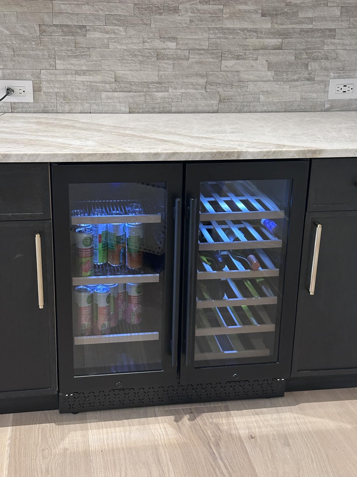 Tylza Commercial Three Glass Door Display Beverage Refrigerator 59.06 Cu Ft | 1450 can, fast cool, self-closing door, LED light, ad board, for store/office customer photo 1