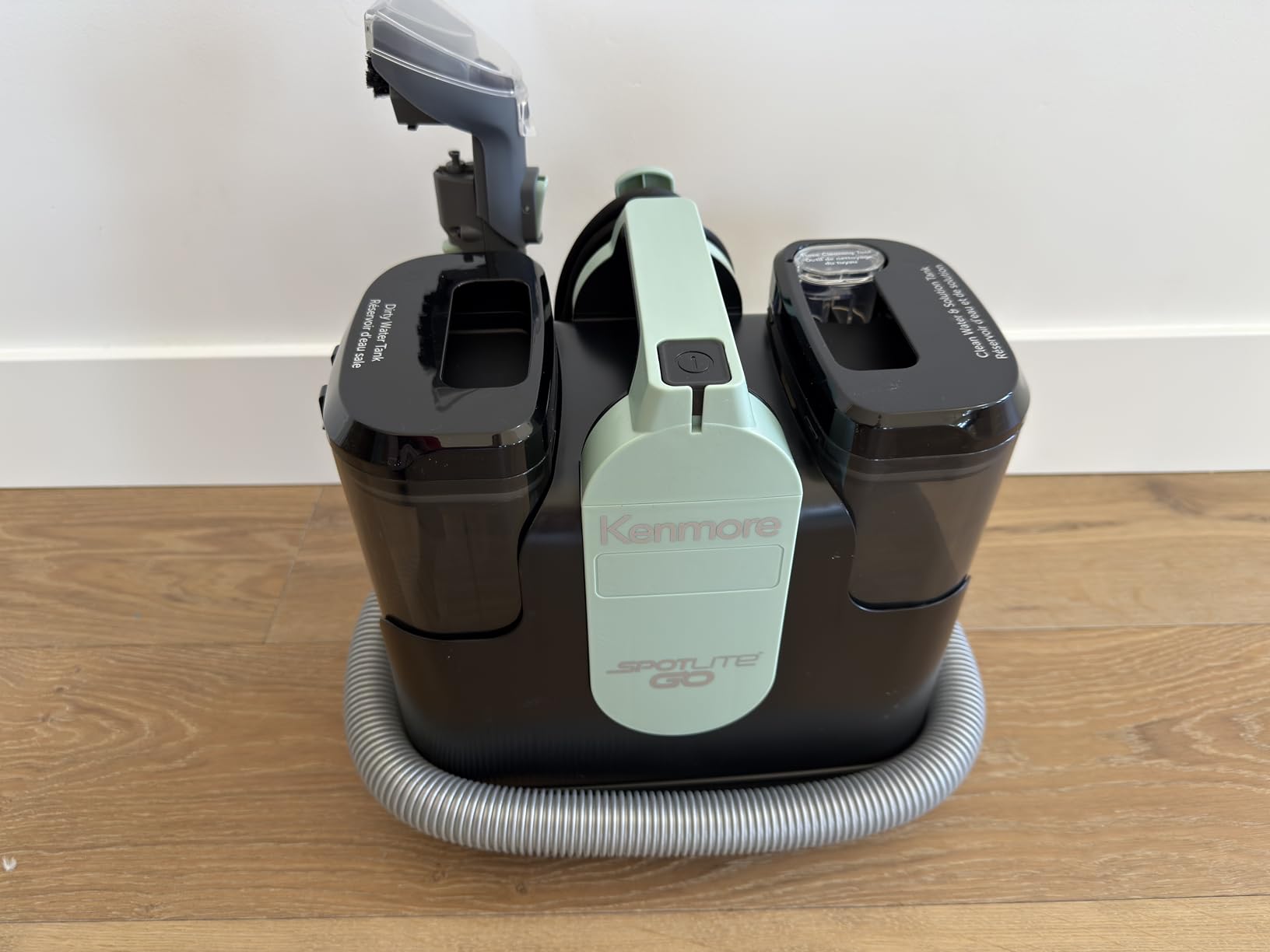 Kenmore 24V Cordless Portable Carpet & Upholstery Spot Cleaner Machine | 16Kpa Power Suction, 55Mins Runtime with Hose Cleaning Tool for Car, Pets, Area Rugs & Couches - KW1090 customer photo 1