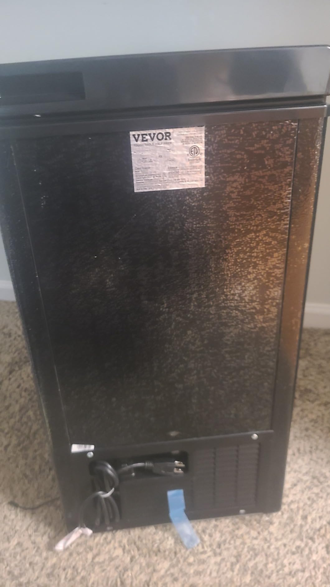 VEVOR Chest Freezer, 17.2 Cu.ft Large Deep Freezer with 4 Removable Baskets, Freestanding Top Open Door Commercial Chest Freezers with 7-Level Adjustable Temp, LED Lighting, Locking Lid, 6 Wheels customer photo 1