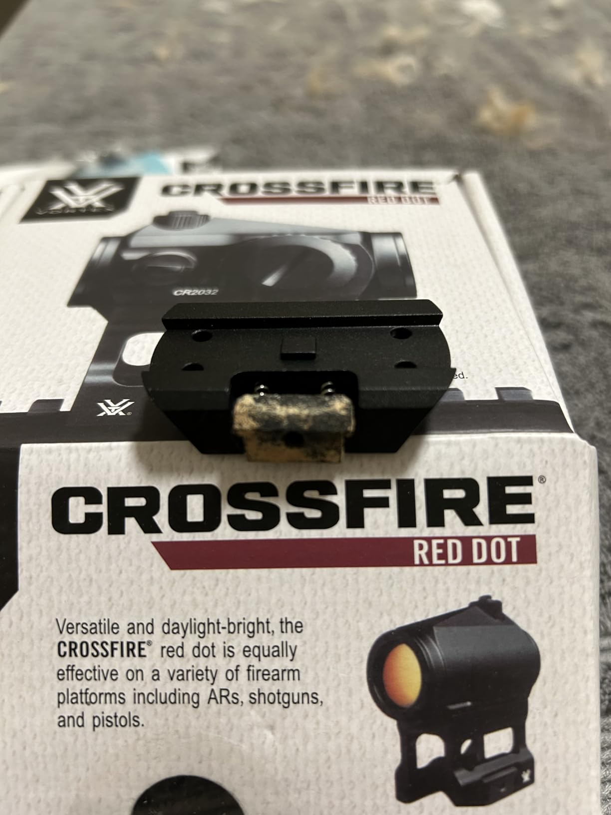 Vortex Crossfire Gen II Dot Sights | Multi-Height Mount System, NV Compatible, Fogproof, Waterproof, Shockproof customer photo 2