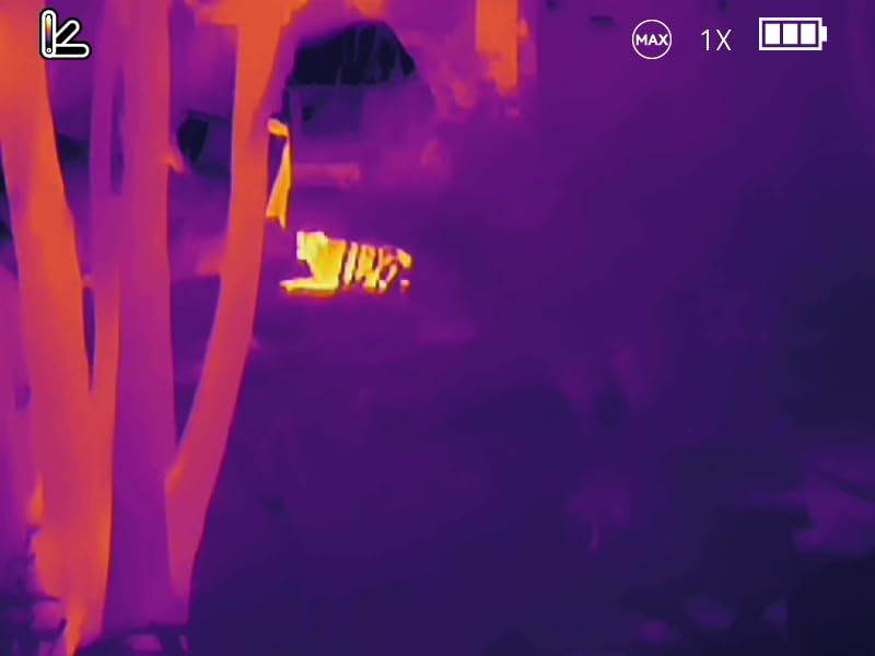 MiLESEEY TNV10PRO Thermal Monocular, 400x300 SR 320x240 IR Resolution, Aircraft Mg-Al Alloy, 13mm 50Hz Handheld Thermal Camera, Night Vision Imager, Hot Spot Tracking customer photo 2