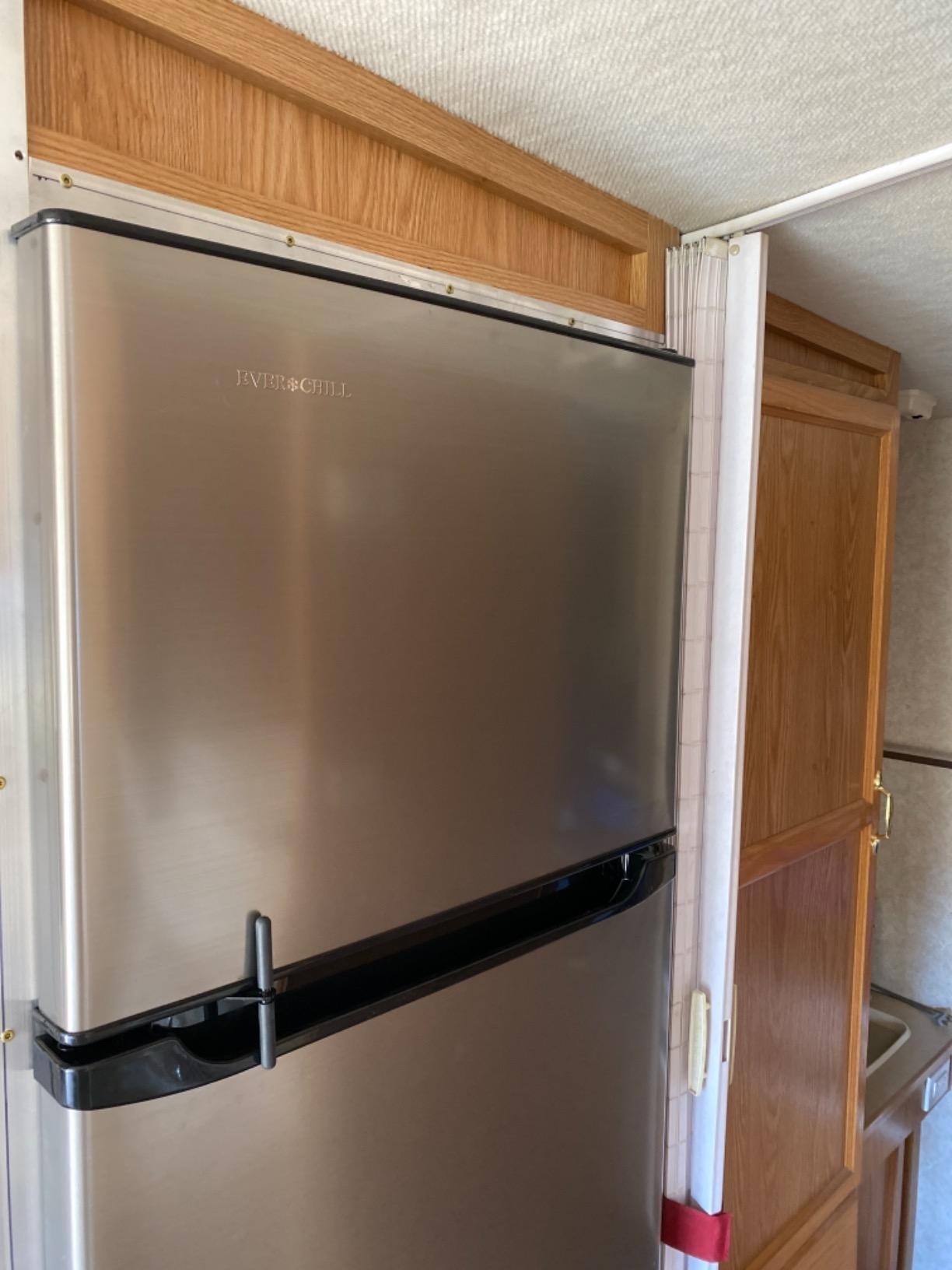 RecPro 10 Cu Ft 12V RV Refrigerator | Black | Frost-Free | Double Door | Temperature Controls, Adjustable Glass, Reversible Door, Adjustable Front Legs customer photo 1