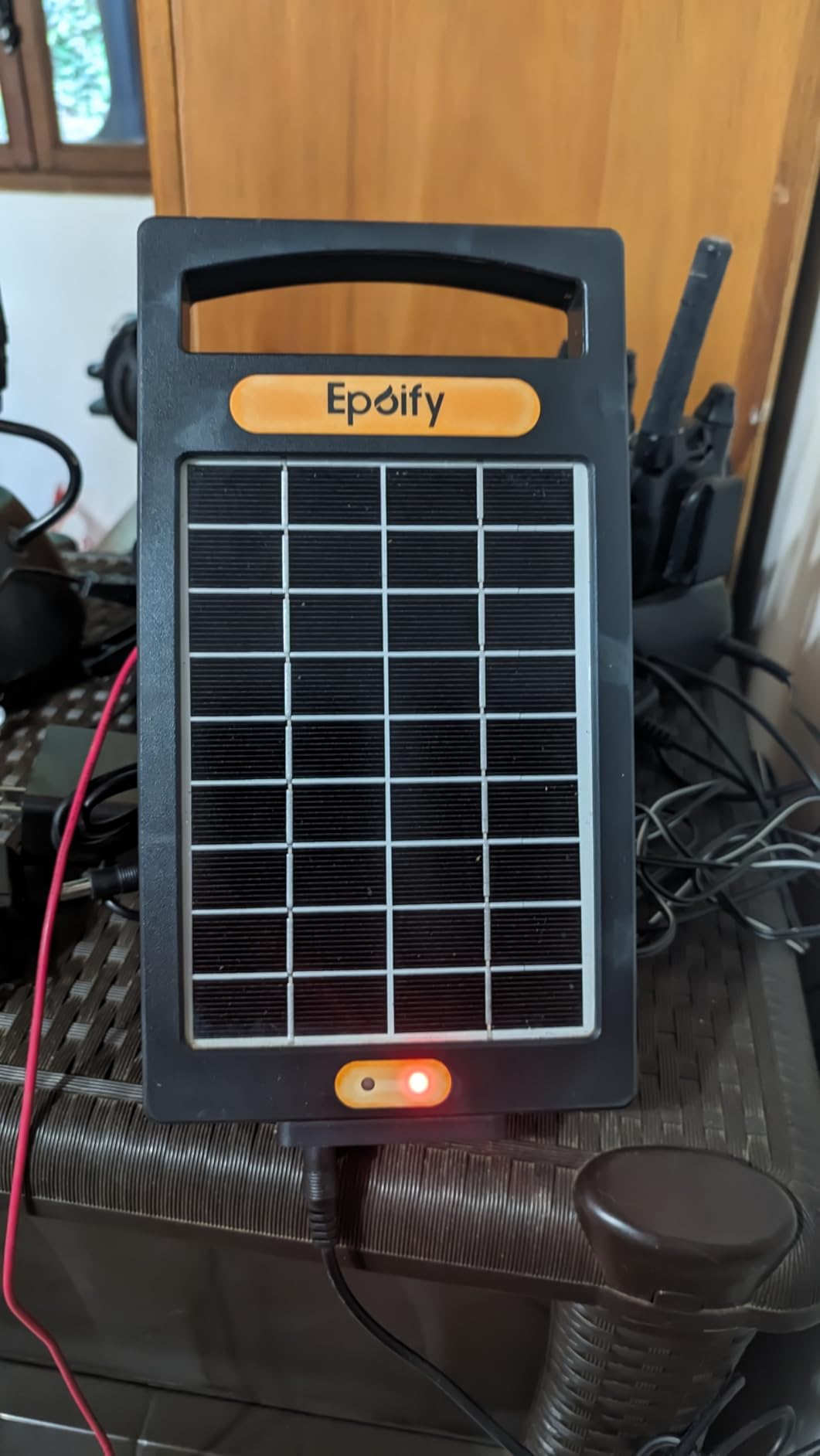 24-Hour Solar Electric Fence Charger, 0.32J, 20-Mile for Livestock | Portable All-in-One Energizer, 5700-10200V Pulse Output, 24/7 Solar Charging, Weatherproof, Deters Predators customer photo 1