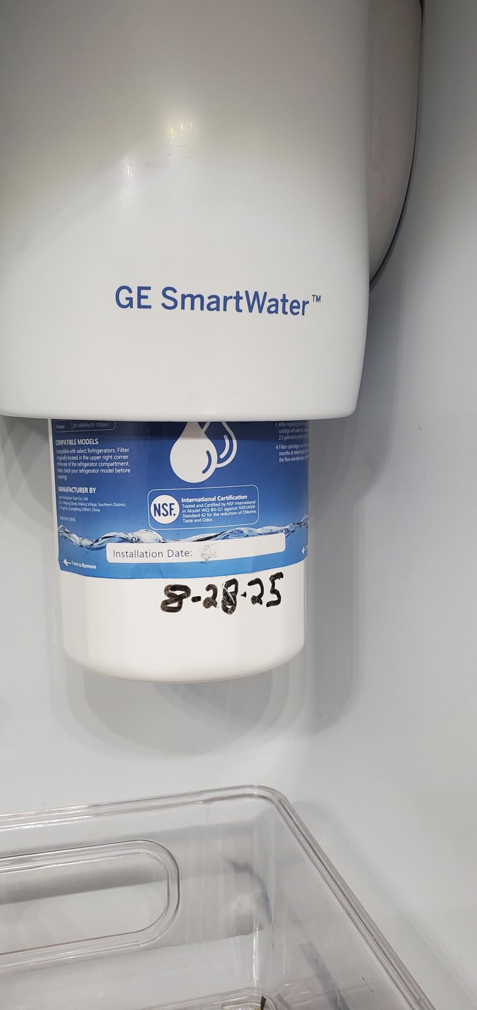 MWF Water Filter Compatible with GE MWF, SmartWater MWFP, MWFA, MWFINT, 4 Pack customer photo 2