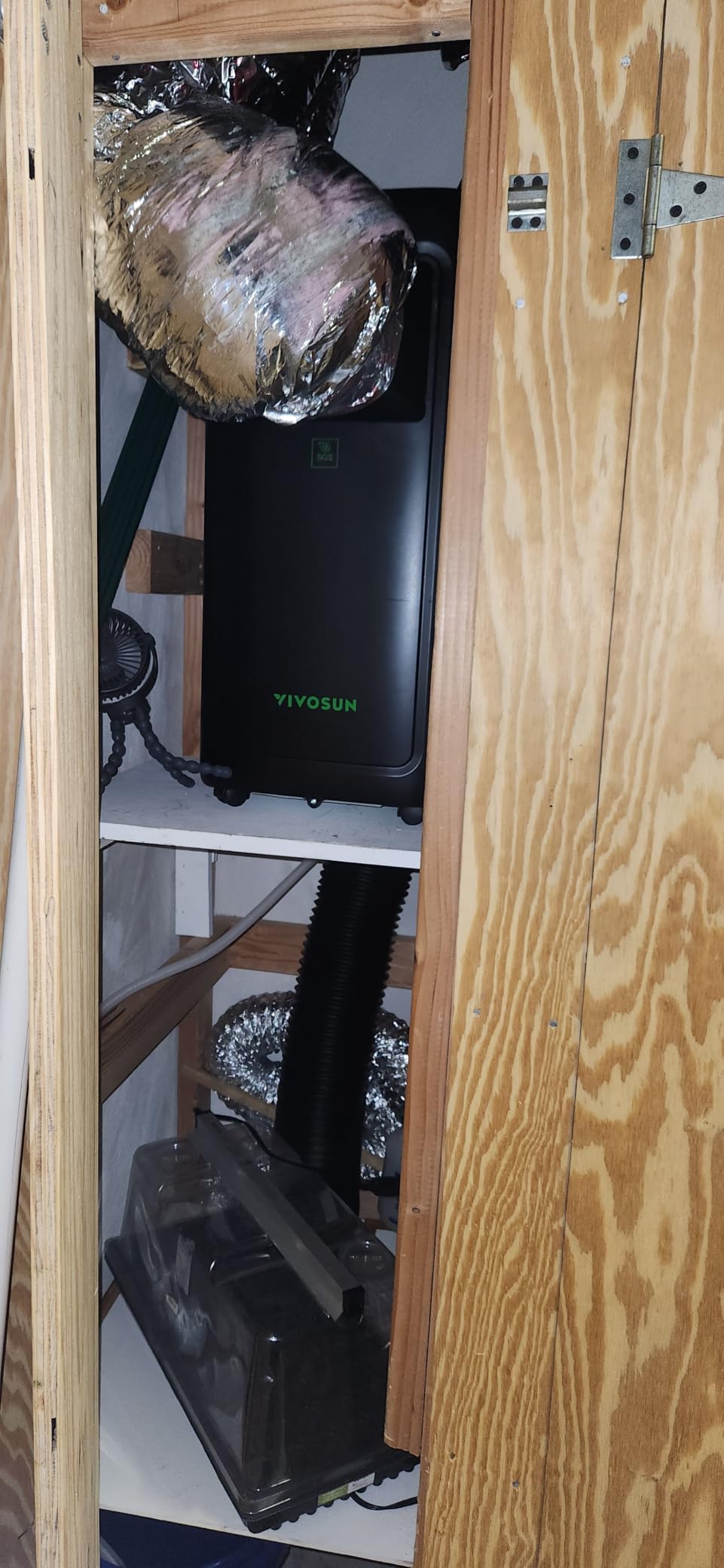 VIVOSUN AeroLush C08 8000BTU Smart Air Conditioner for Grow Tents | VPD Monitoring, 4-in-1 Cooling Heating Drying Fan Modes, Temperature & Humidity Sensor, Smart App Control, Auto Restart customer photo 2