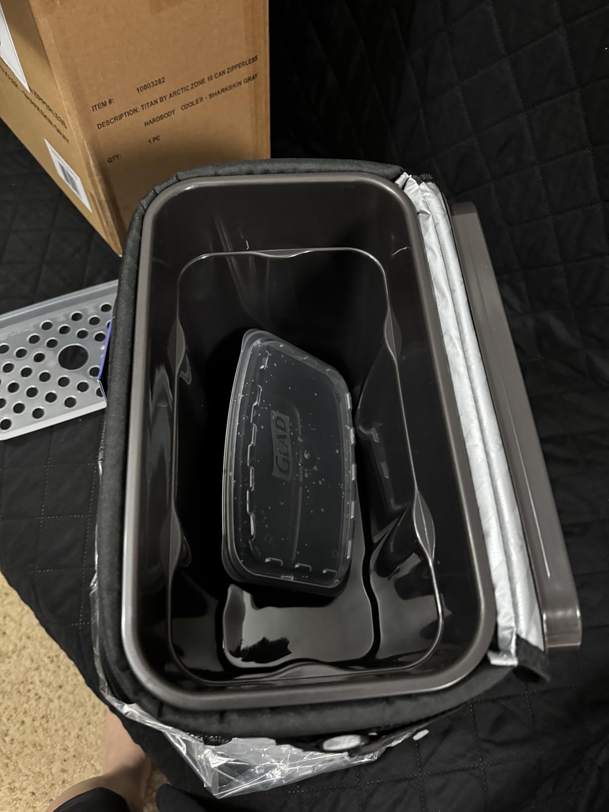 Titan by Arctic Zone Deep Freeze Cooler - Zipperless Hardbody Soft Cooler customer photo 2