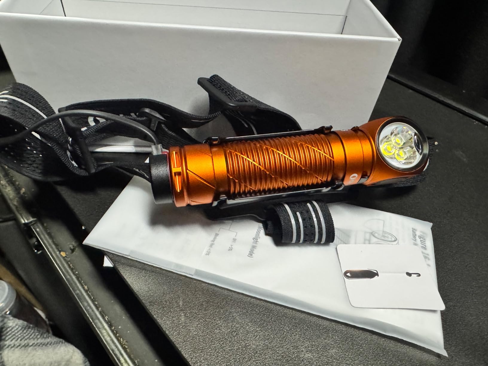 OLIGHT Perun 3 Headlamp Rechargeable, Red Light, Waterproof, OD Green | 3000 Lumens, 160M Beam Distance, 2-in-1 Head lamp Flashlight, IP68, Magnetic Tailcap, Long Runtime for Camping, Hiking, Work customer photo 1