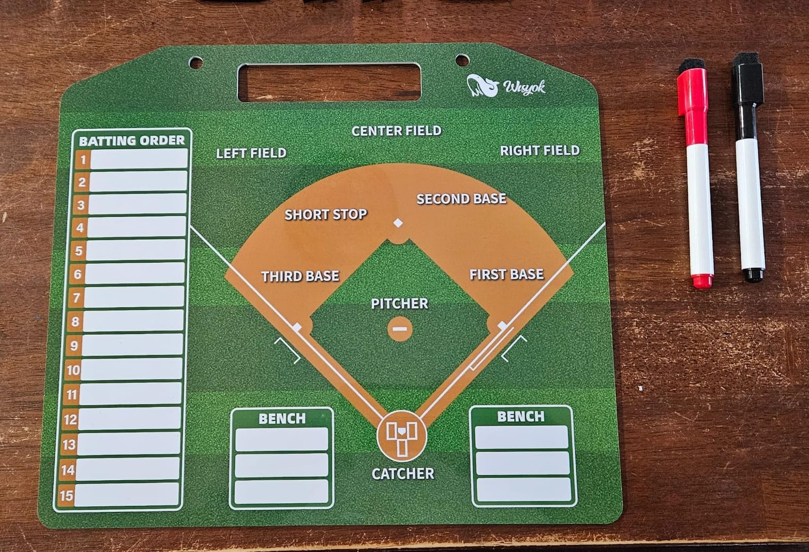 WISYOK Football Clipboard for Coaches, Dry Erase | Double Sided, for Football, Coach Gift, Game Planning, Practice, Training, Tactics customer photo 1