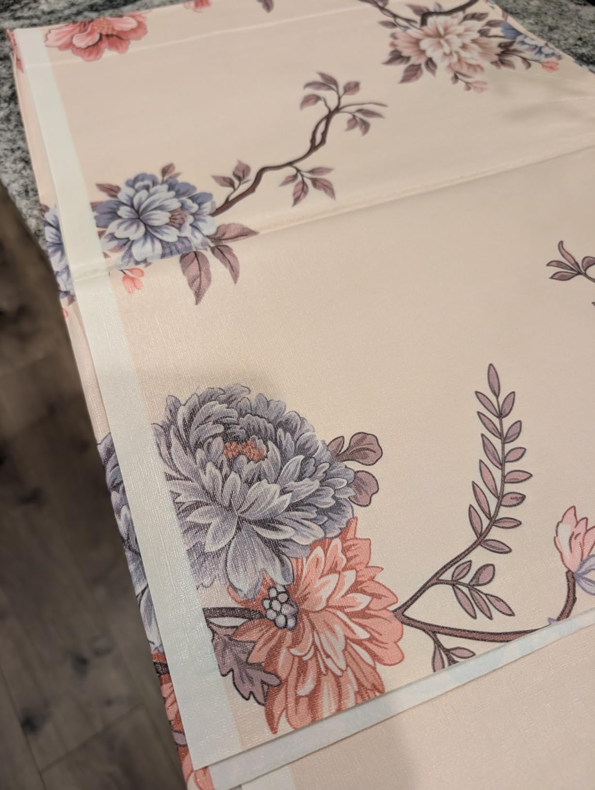 Rectangle Table Cloth,100% Waterproof Tablecloth Oil Proof Spill Proof Vinyl Table Cloth, Wipe Clean Plastic Table Cover for Dining, Camping, Indoor and Outdoor 52