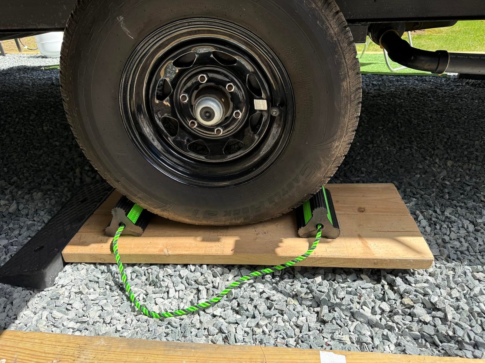 Rhino USA Heavy Duty Rubber Wheel Chocks - Non-Slip Trucks, RVs & Trailers customer photo 2