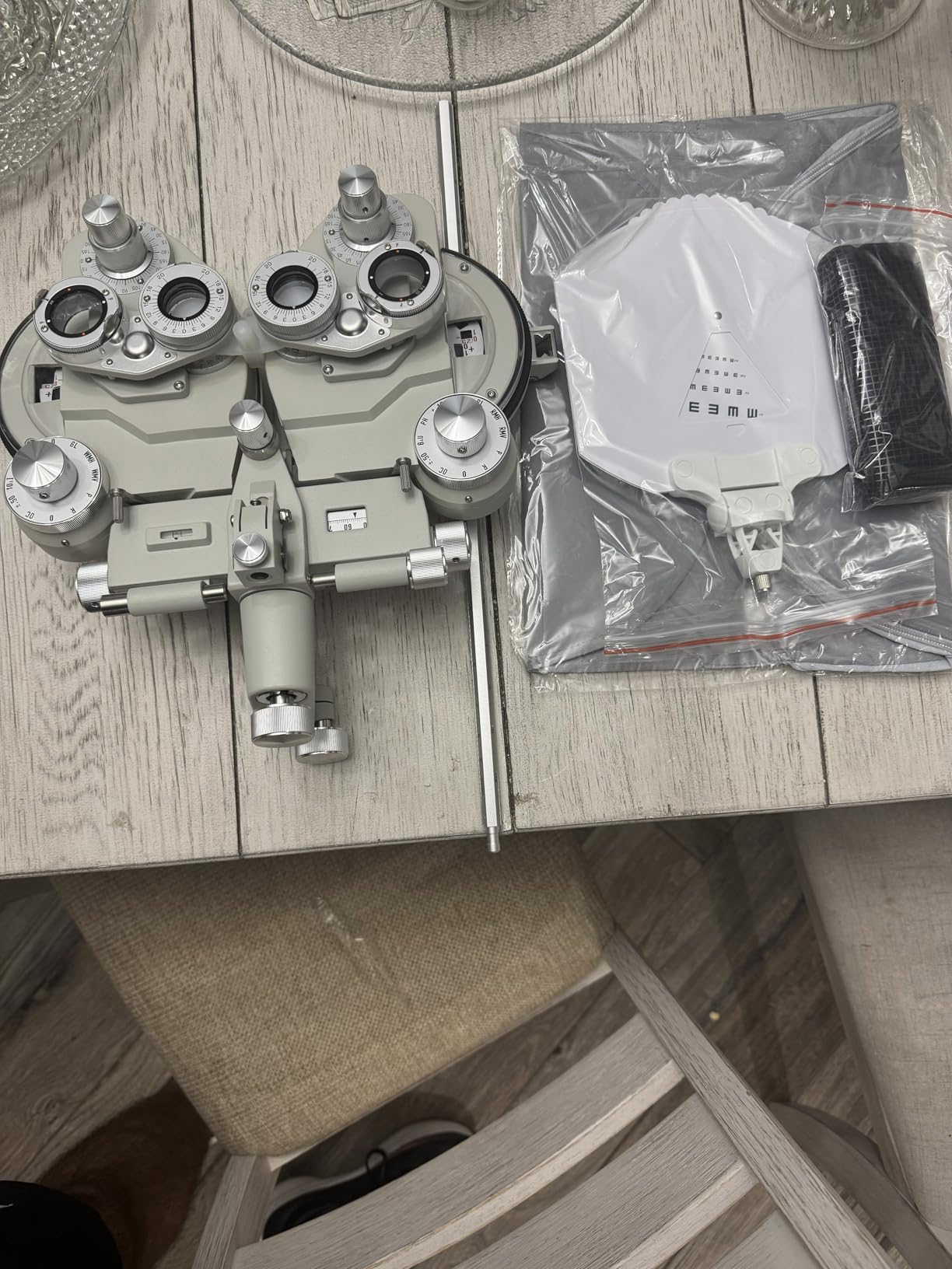 Phoropter Refractor Vision Tester, Professional Eye Testing Equipment customer photo 1